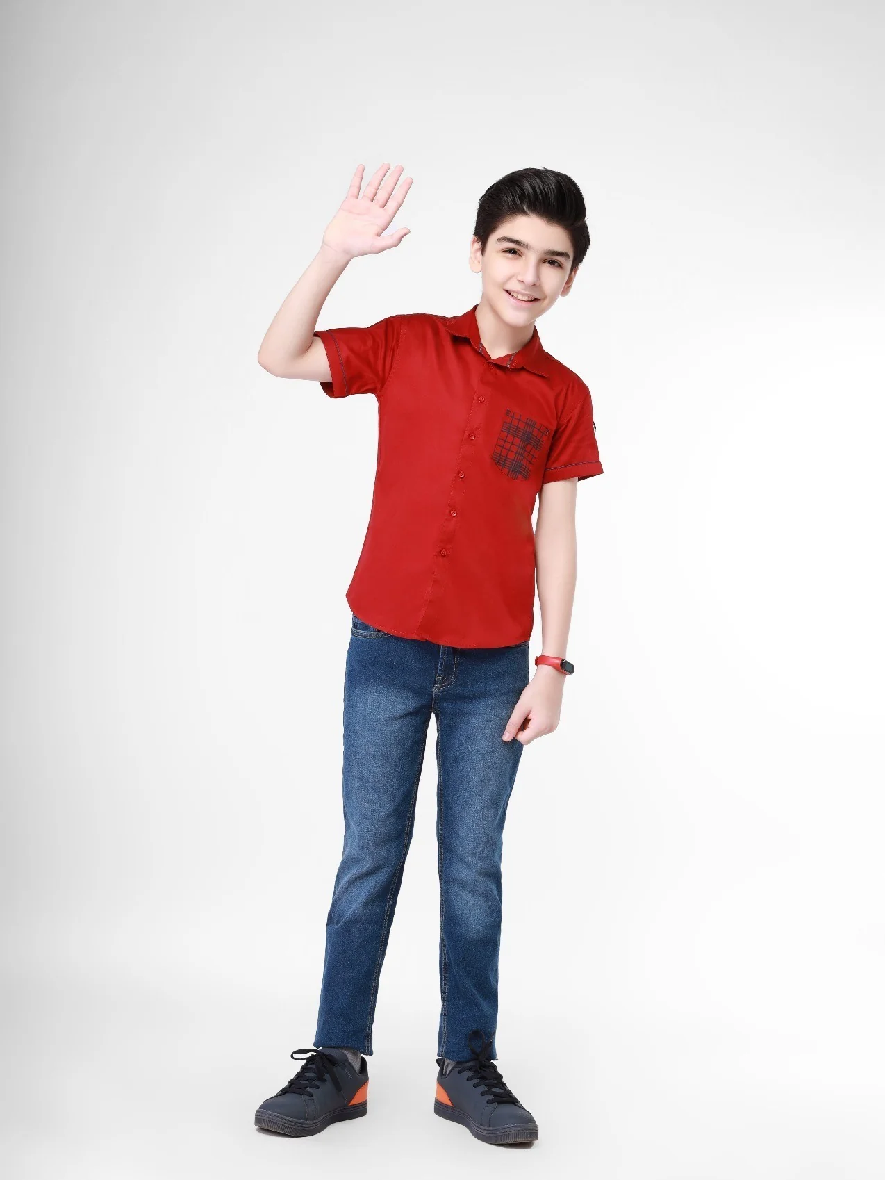 Half Sleeves Basic Shirt - EBTS21-27323
