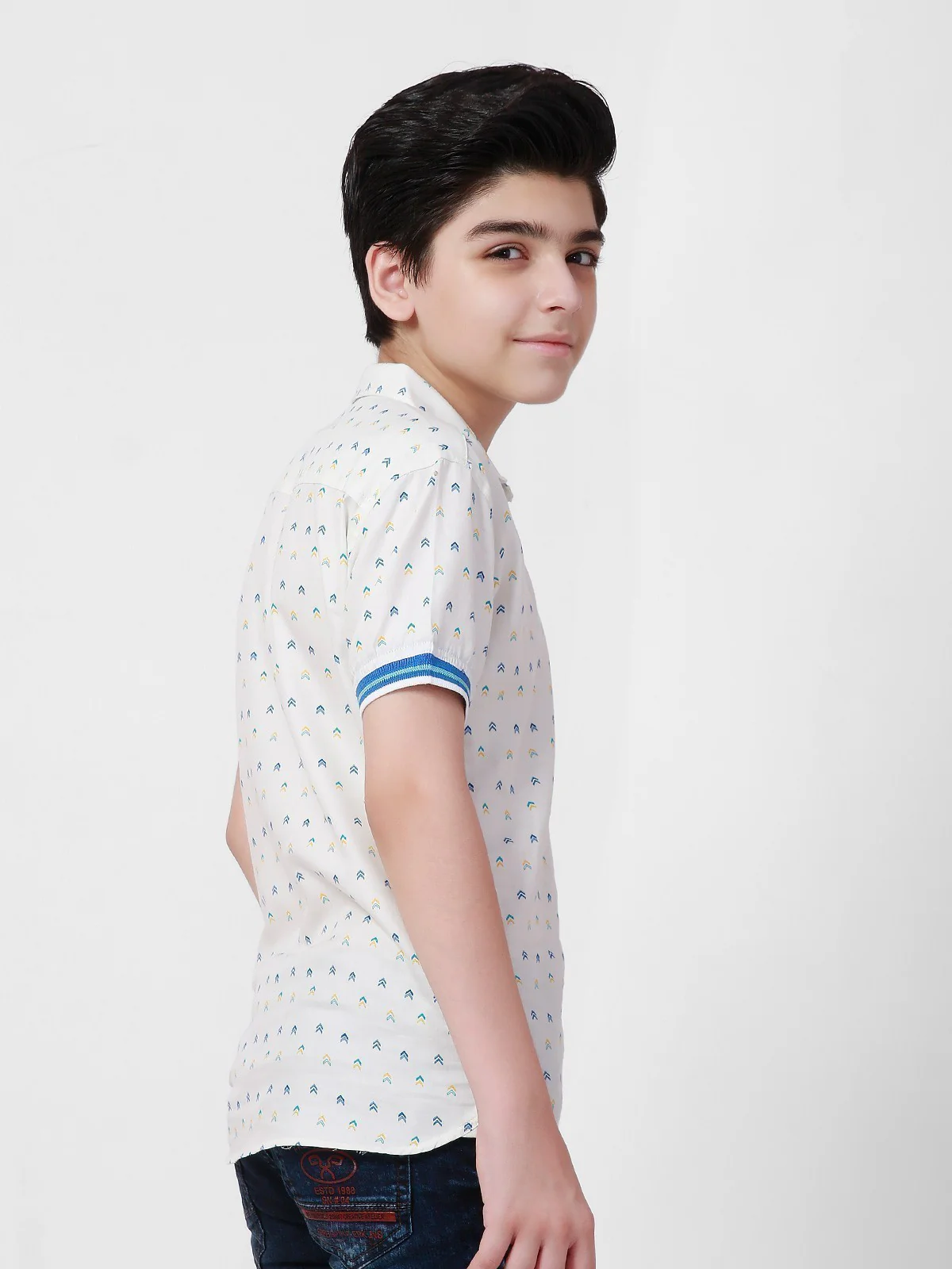 Half Sleeves Printed Shirt - EBTS21-27326 - Image 3