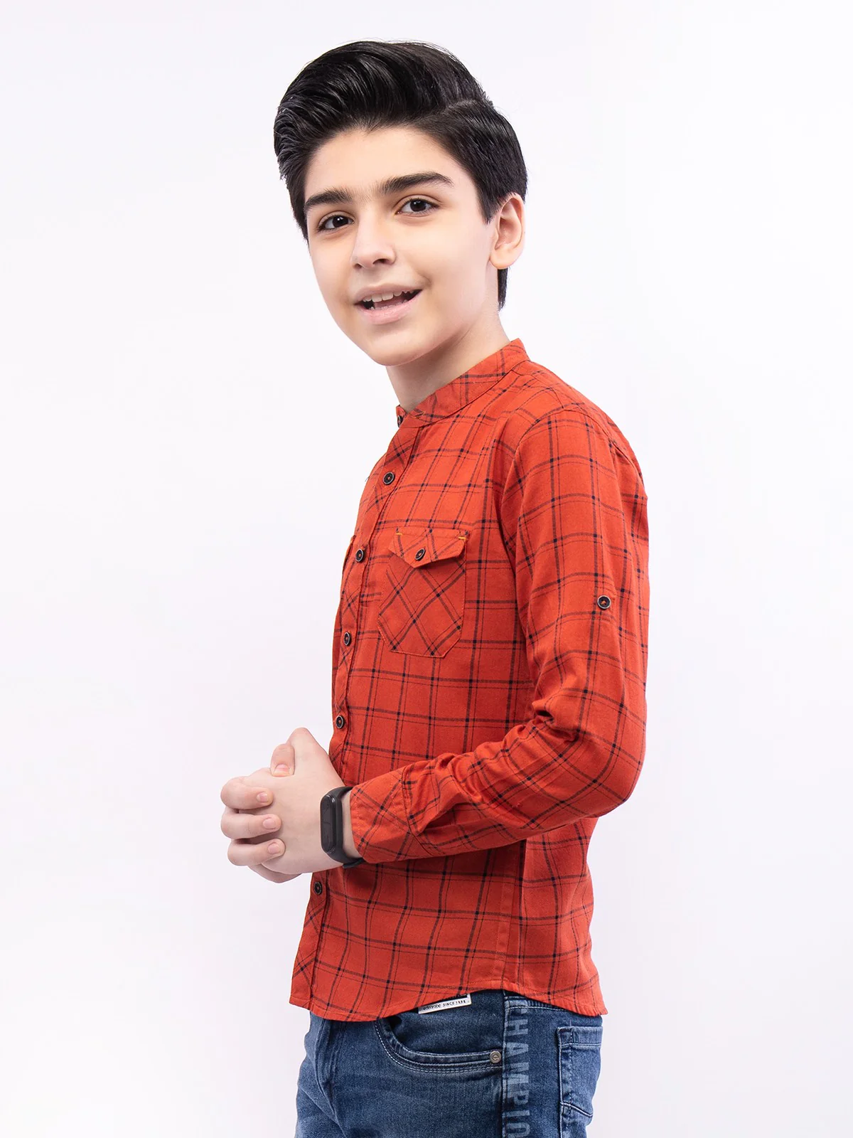 Check Shirt - EBTS21-27364 - Image 3