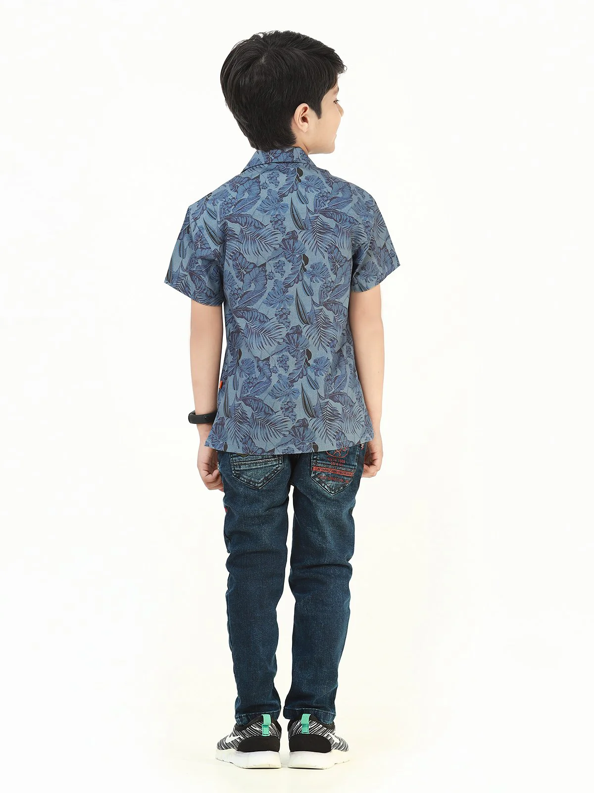 Half Sleeves Printed Shirt - EBTS22-27394 - Image 4