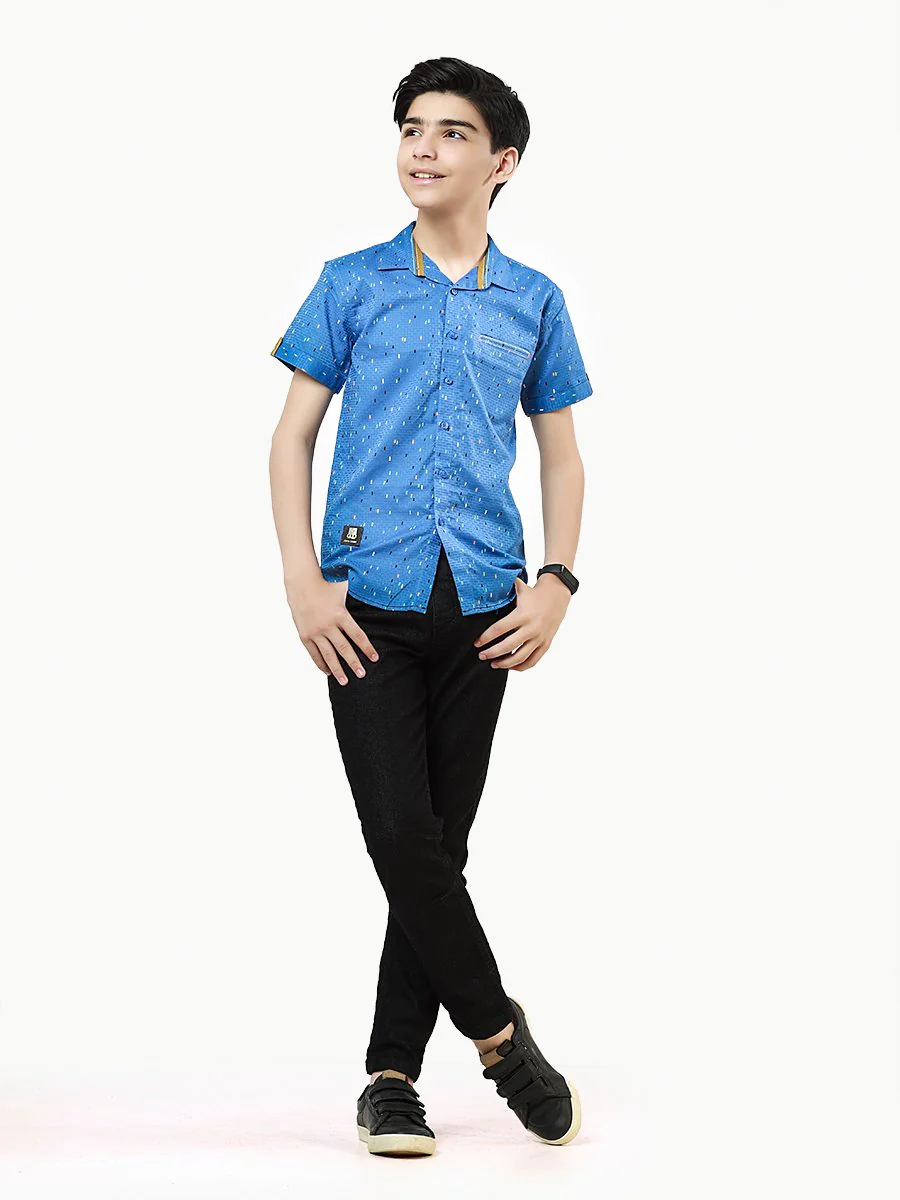 Half Sleeves Printed Shirt - EBTS22-27395