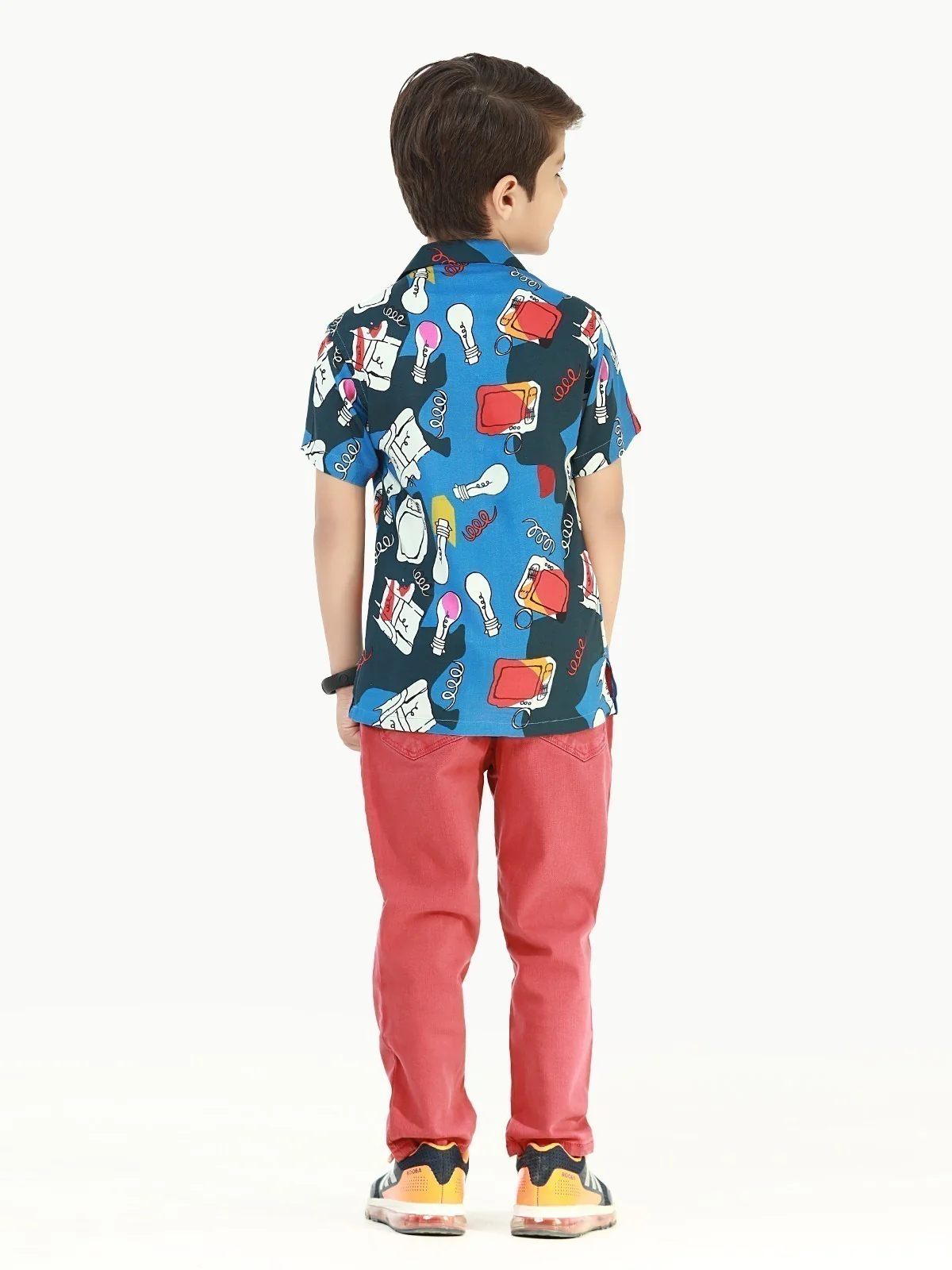 Half Sleeves Printed Shirt - EBTS22-27408 - Image 5