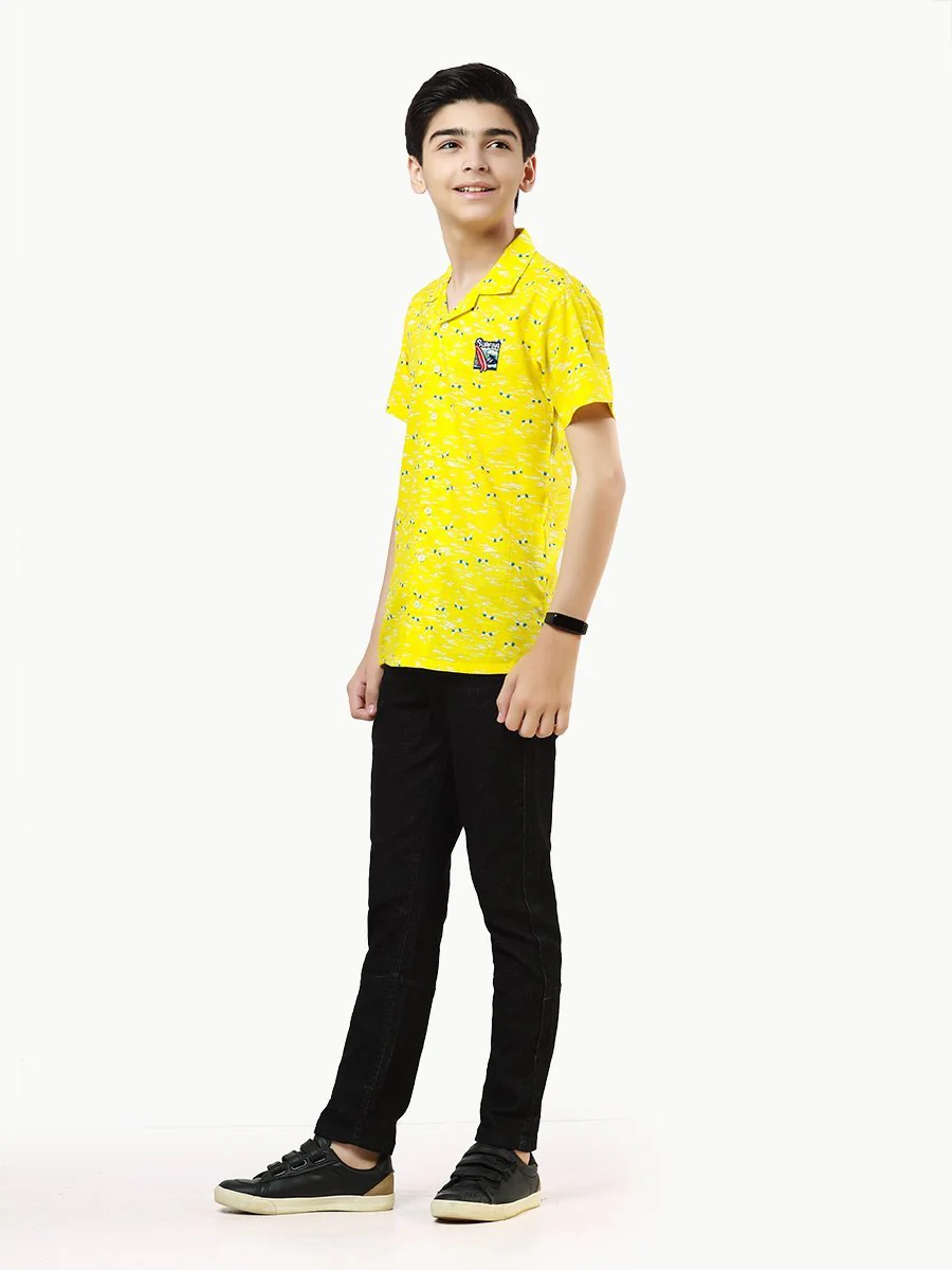 Half Sleeves Printed Shirt - EBTS22-27409