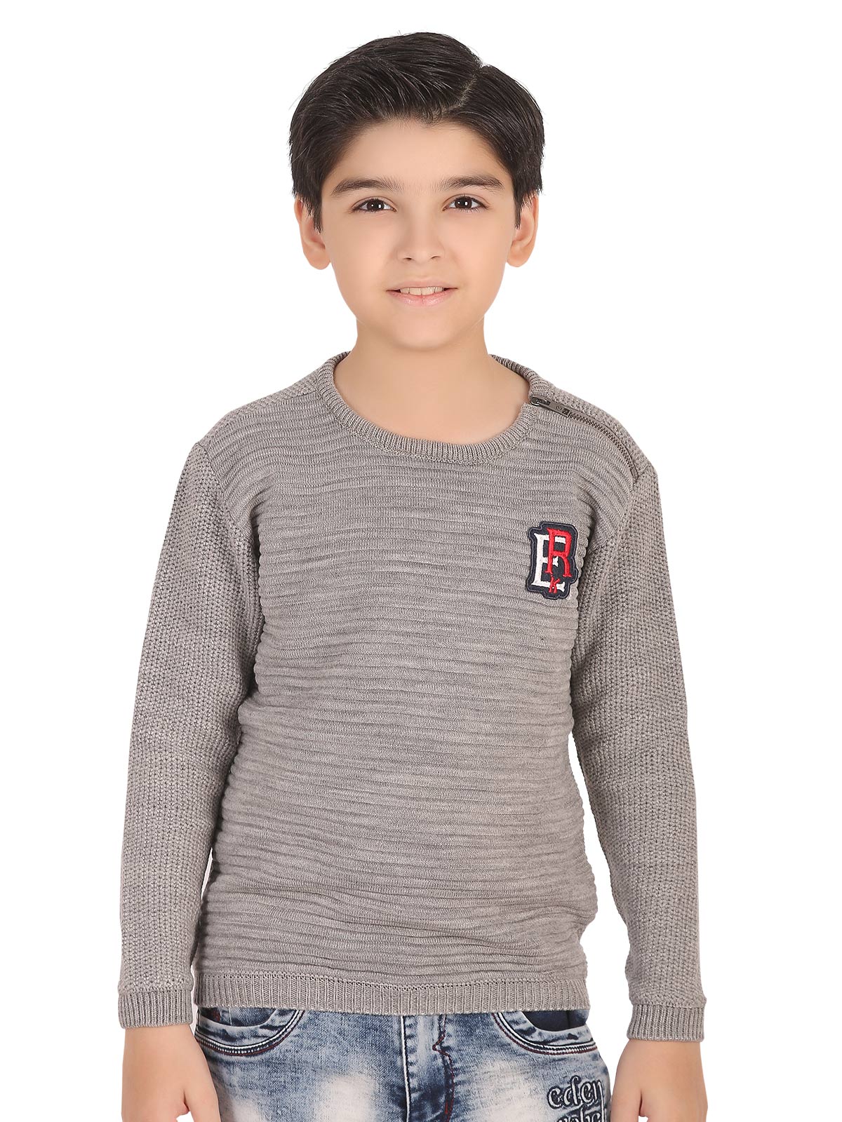 Crew Neck Basic Sweater - EBTSWT19-013