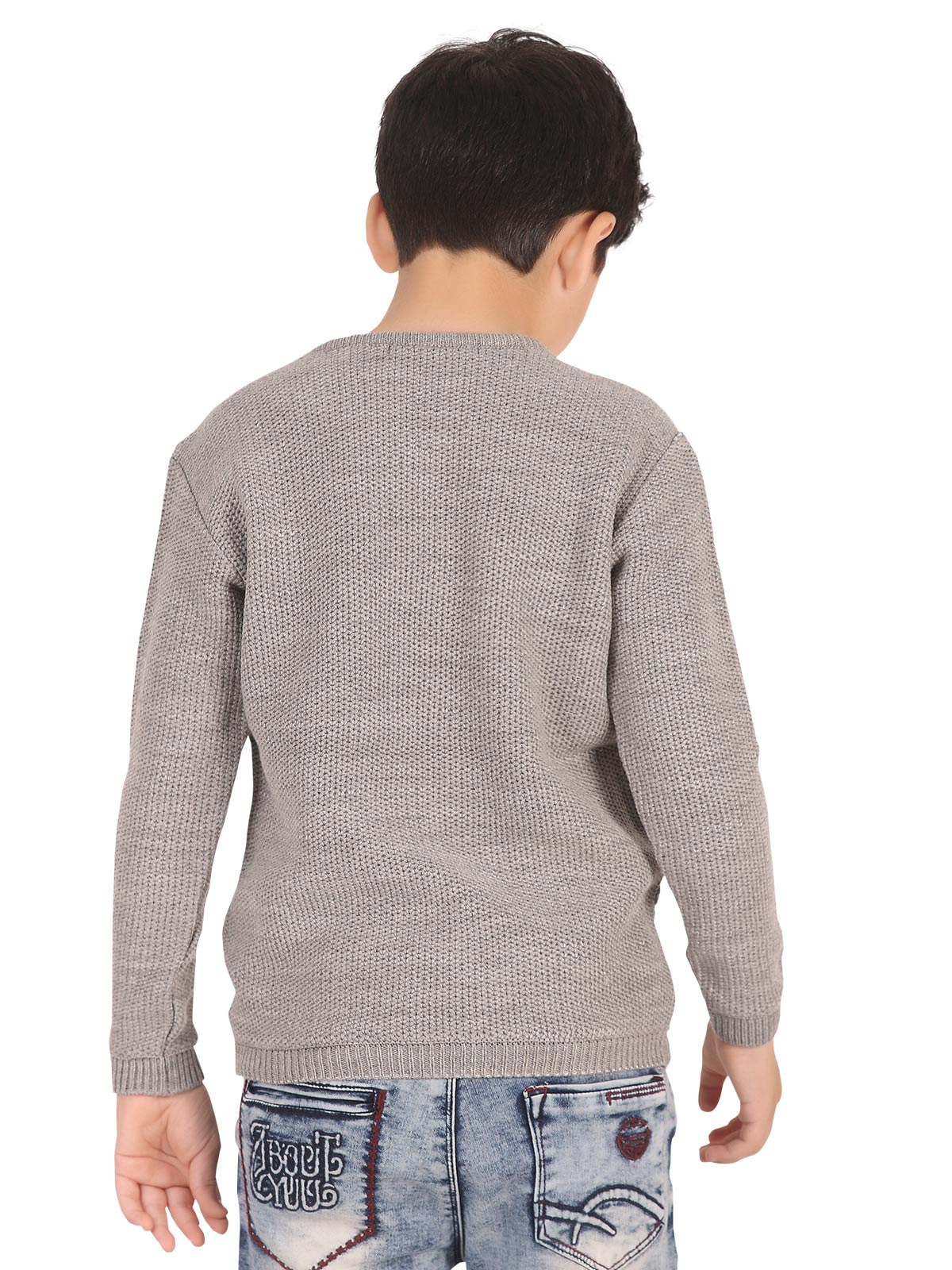 Crew Neck Basic Sweater - EBTSWT19-013 - Image 4