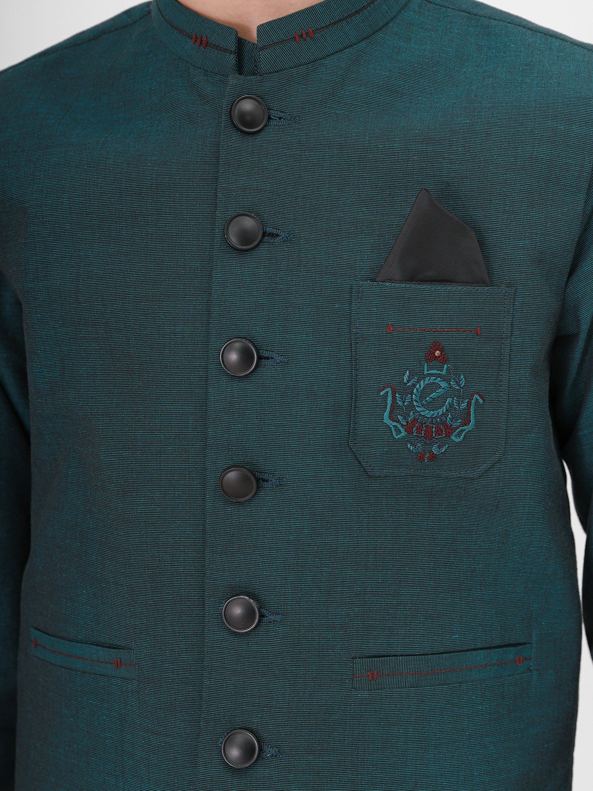 Cotton Waistcoat Suit - EBTWCS21-25143 - Image 2