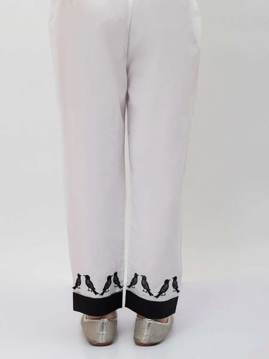 Embroidered Trouser - EGBE20-75169 - Image 3