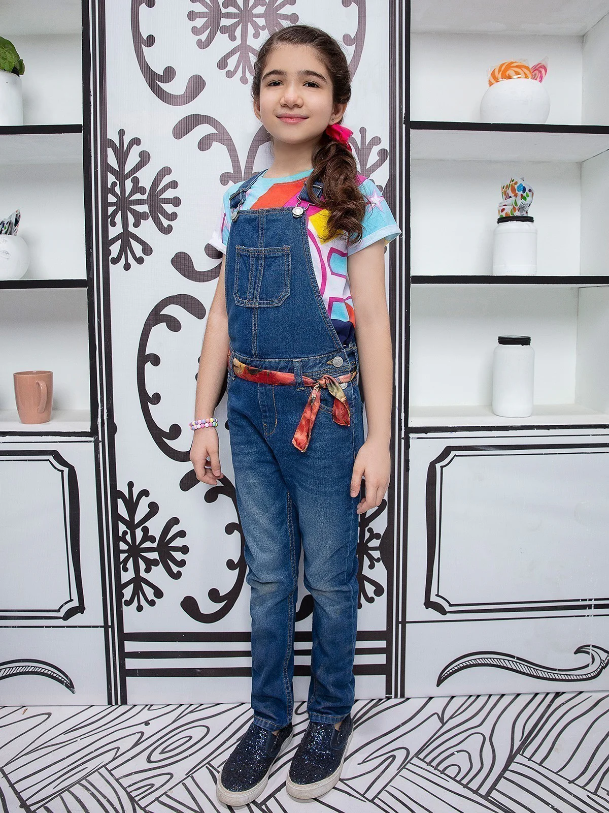 Denim Dungaree - EGTDD21-001 - Image 3