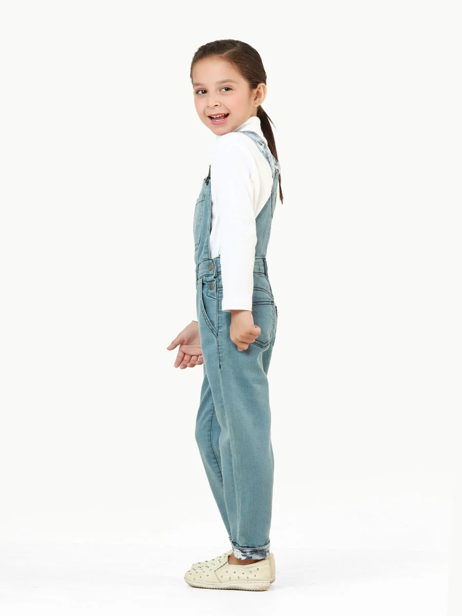 Denim Dungaree - EGTDD22-003 - Image 3