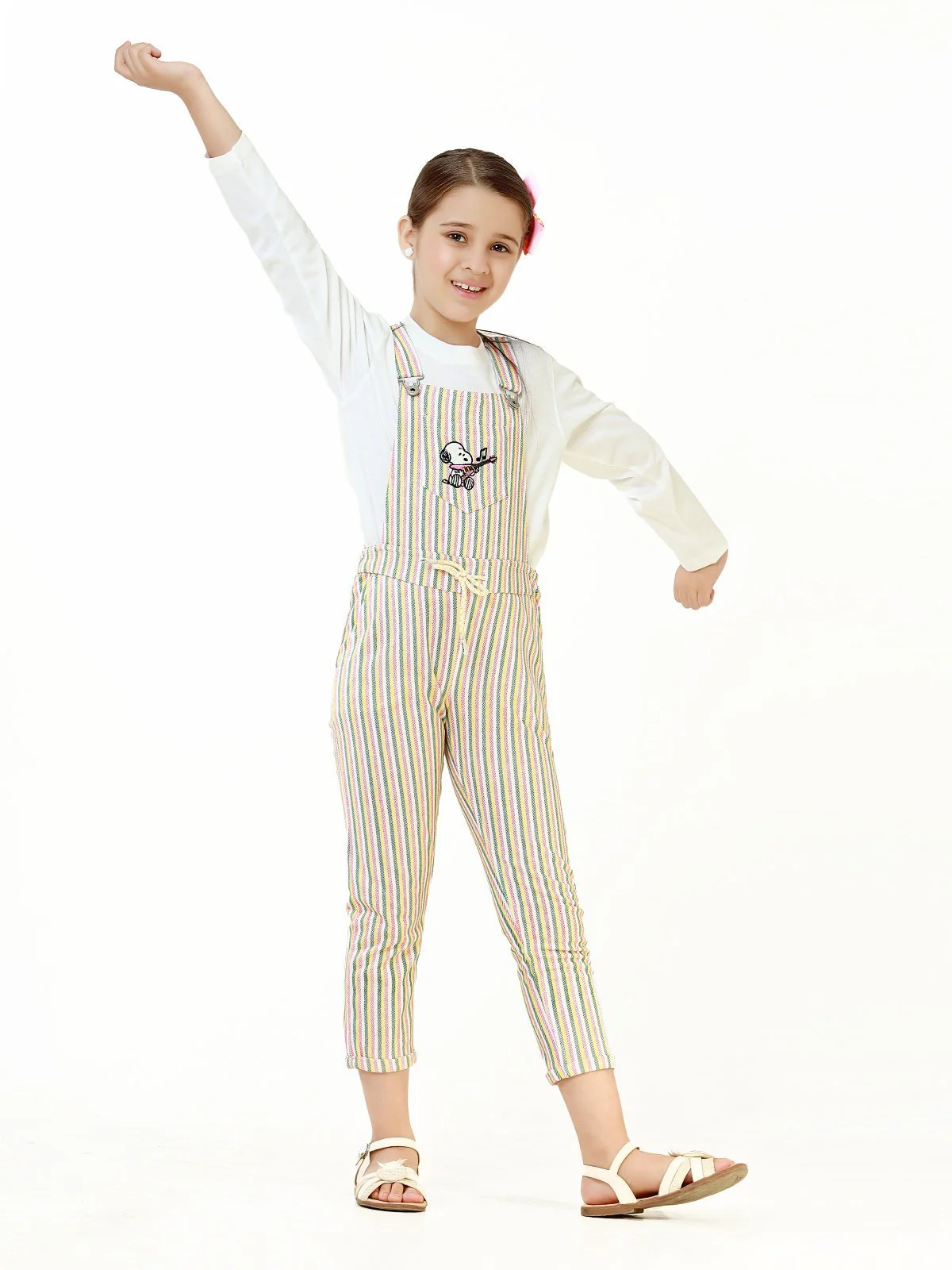 Striped Dungaree - EGTDK22-001