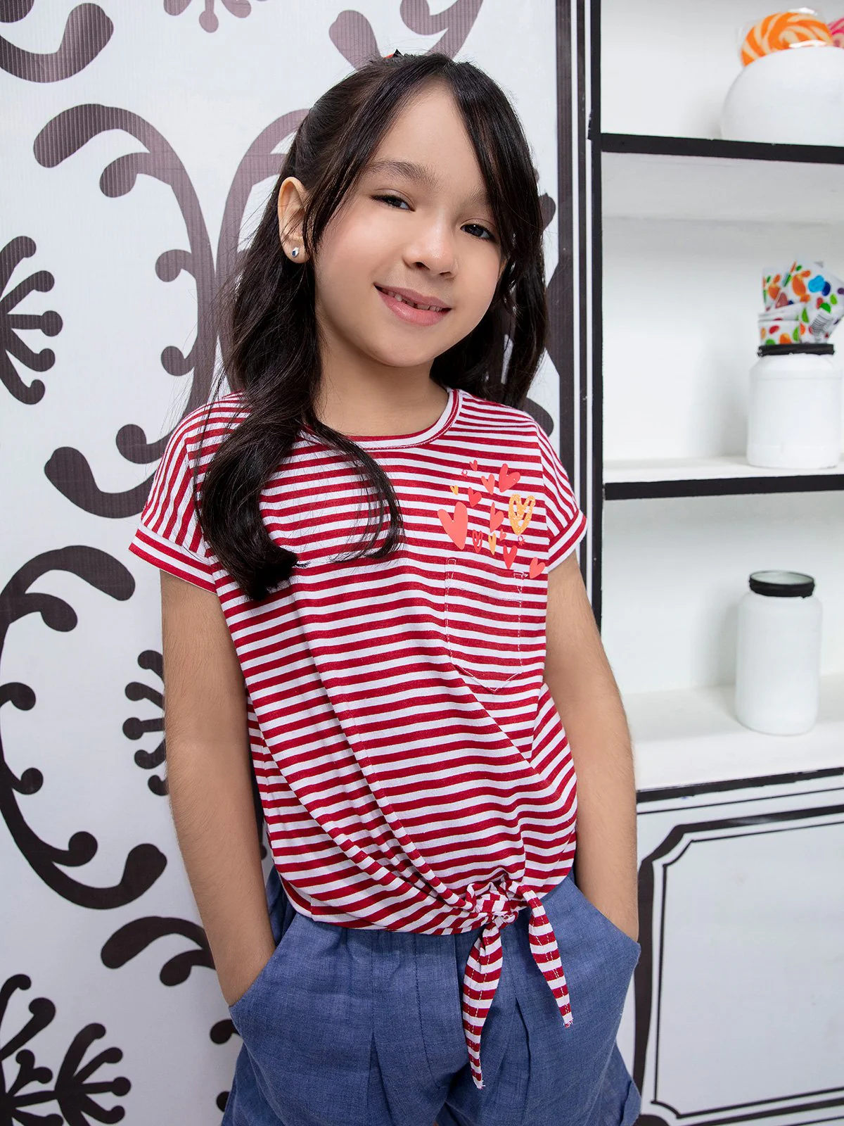 Striped Tee - EGTK21-017