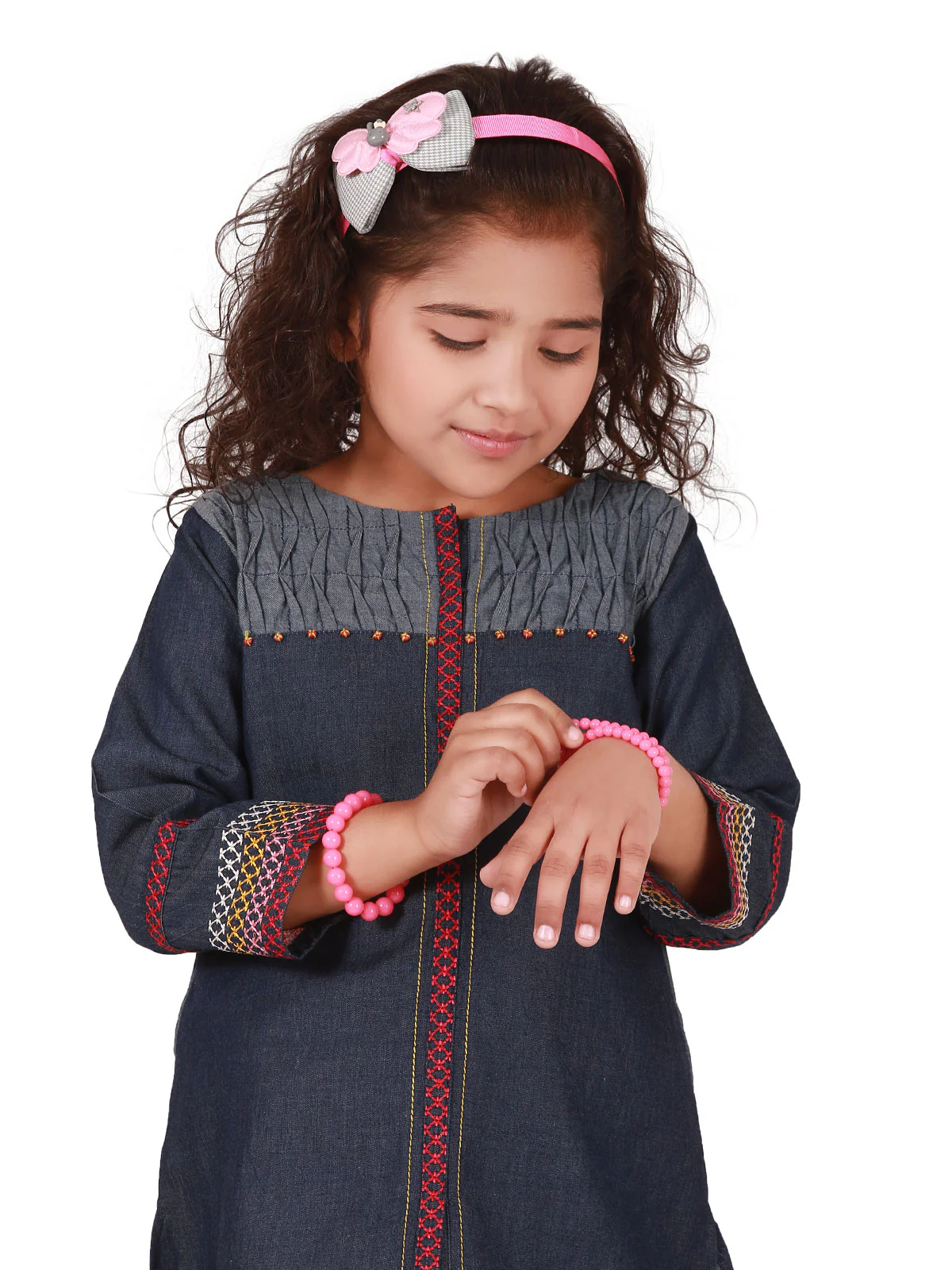 Embroidered Denim Shirt - EGTKE19-70197 - Image 2
