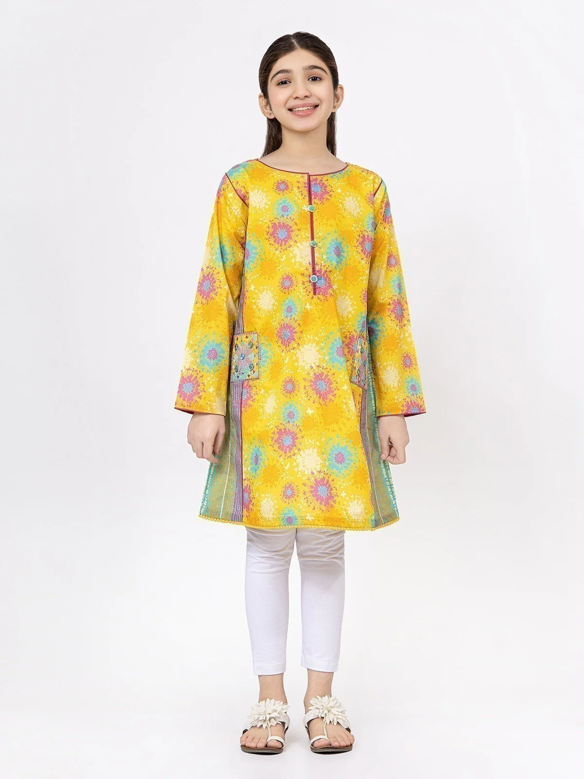 Embroidered Cambric Shirt - EGTKE21-70291 - Image 5