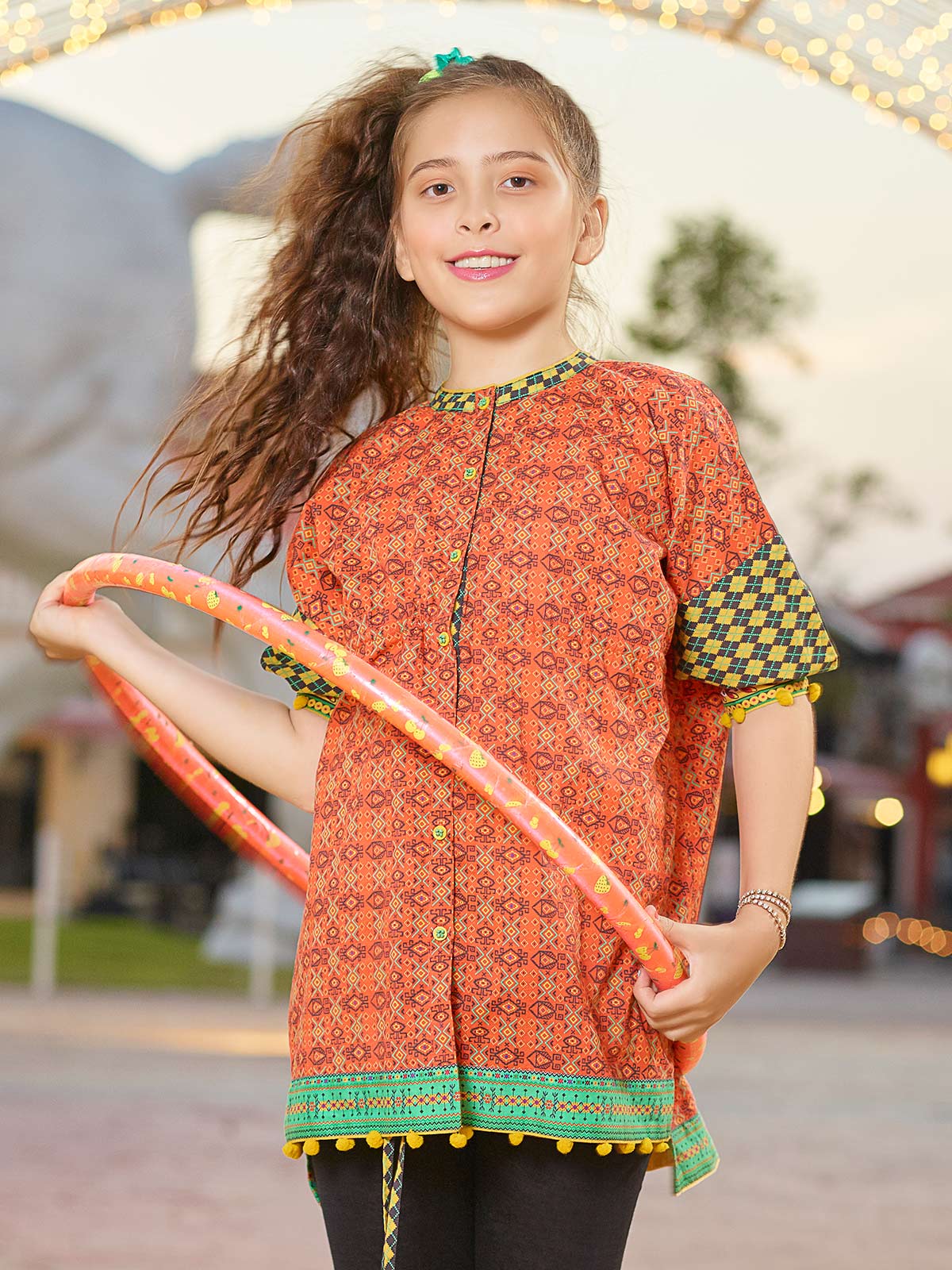 Printed Shirt Trouser - EGTKP19-70132