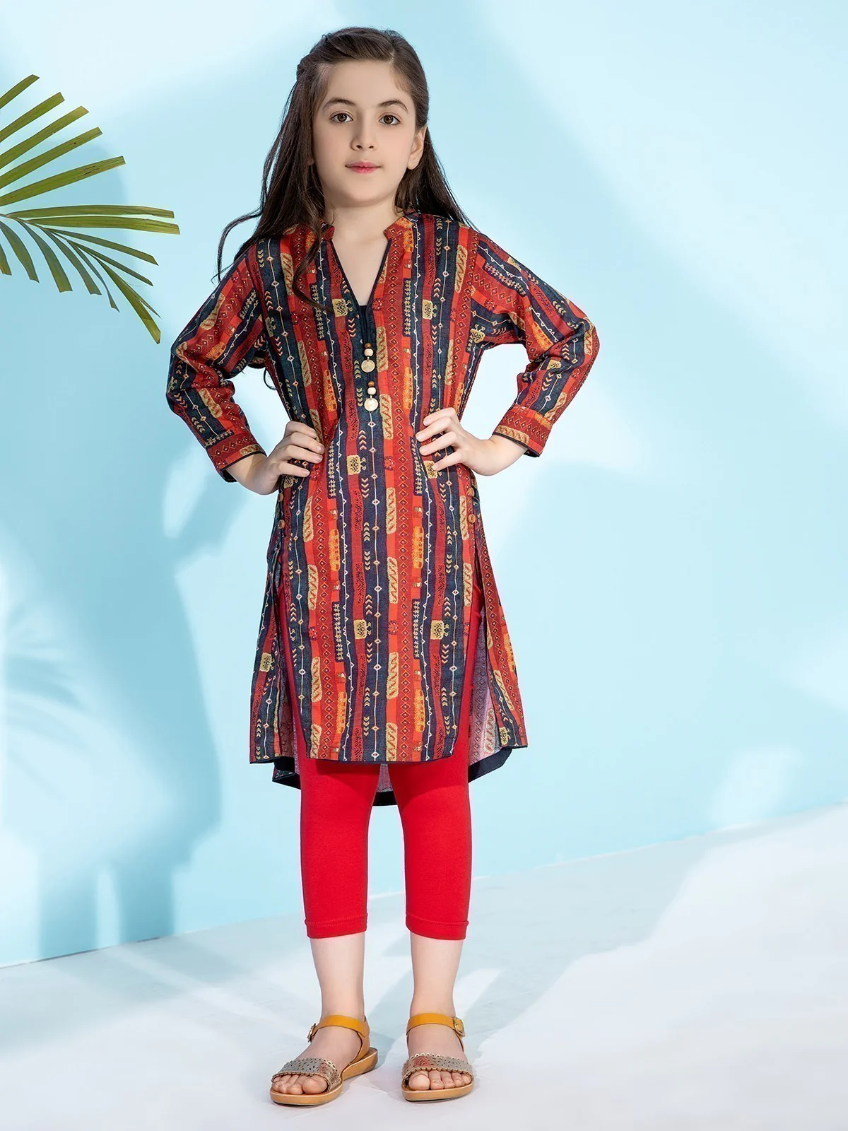 Printed Khaddar Shirt Trouser - EGTKP21-70248