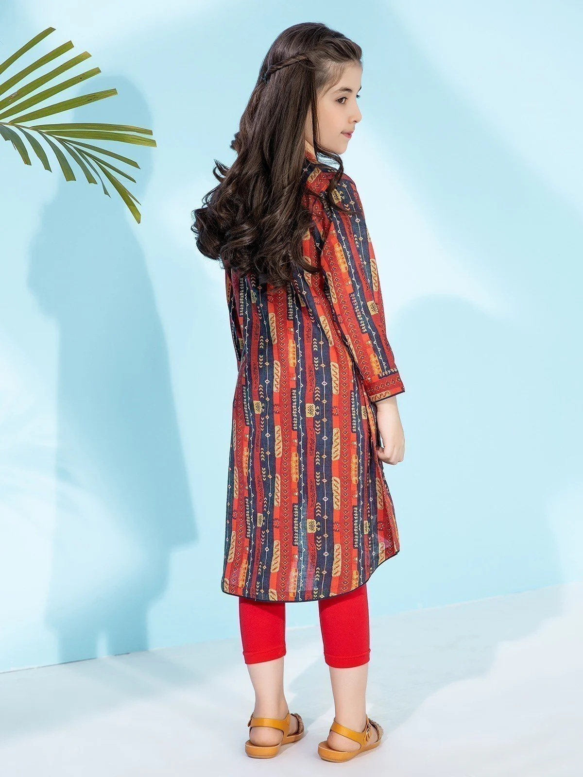 Printed Khaddar Shirt Trouser - EGTKP21-70248 - Image 2