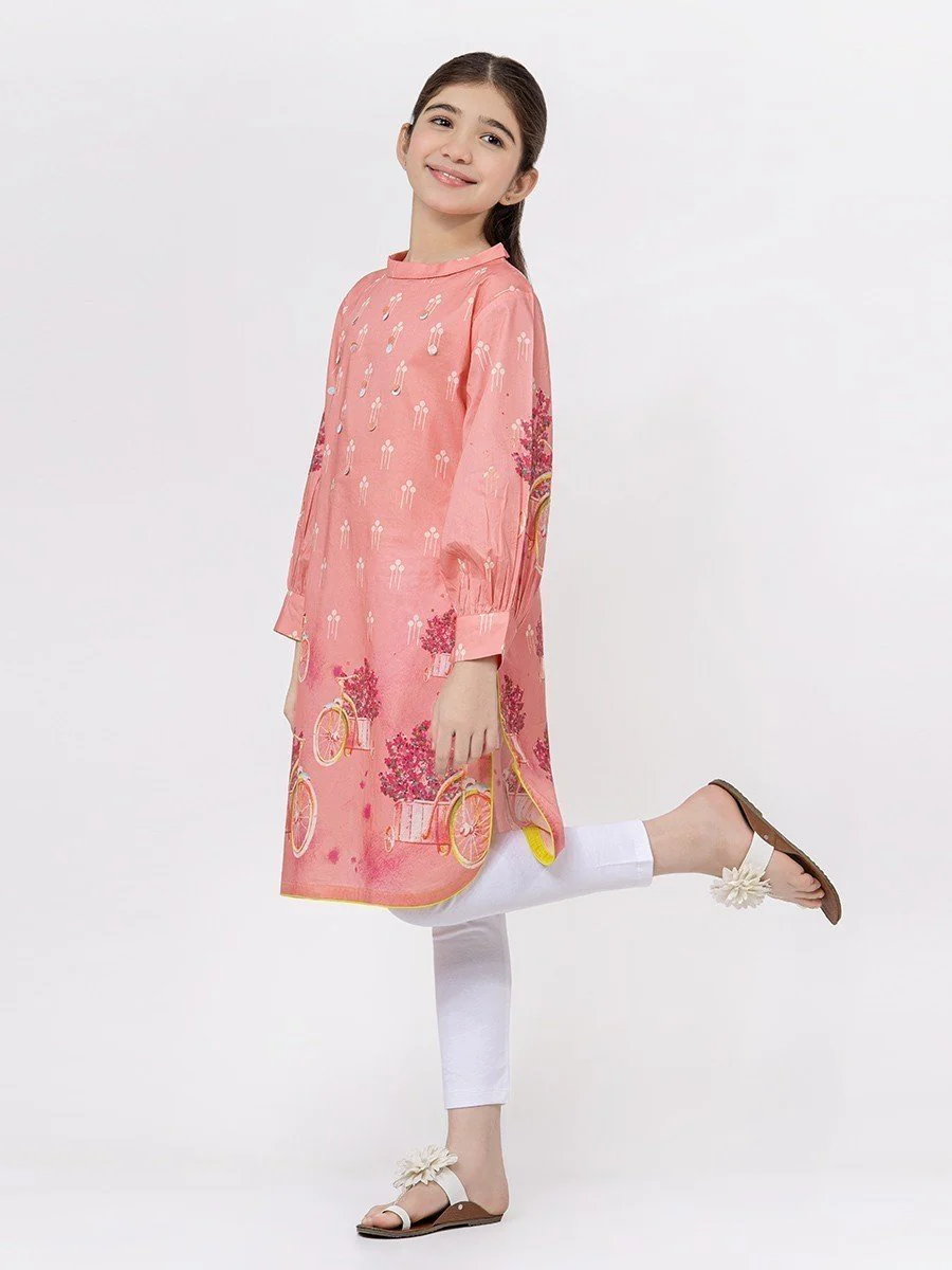 Printed Cambric Shirt - EGTKP21-70283 - Image 5