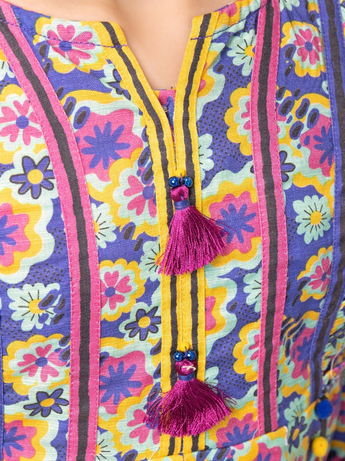 Printed Khaddar Shirt - EGTKP21-70334 - Image 4