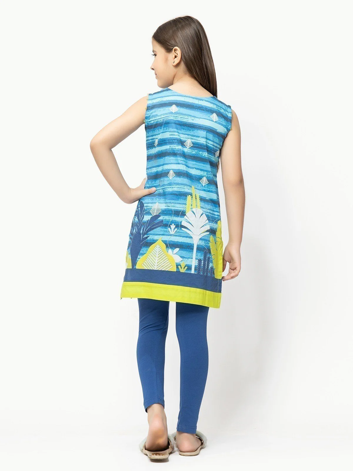 Printed Lawn Shirt - EGTKP22-70289 - Image 6