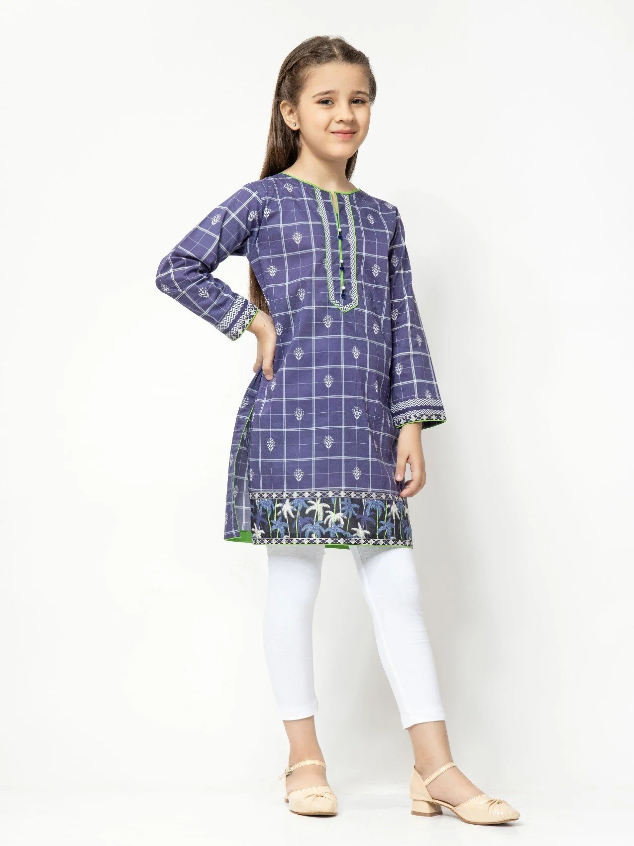 Printed Cambric Shirt - EGTKP22-70292