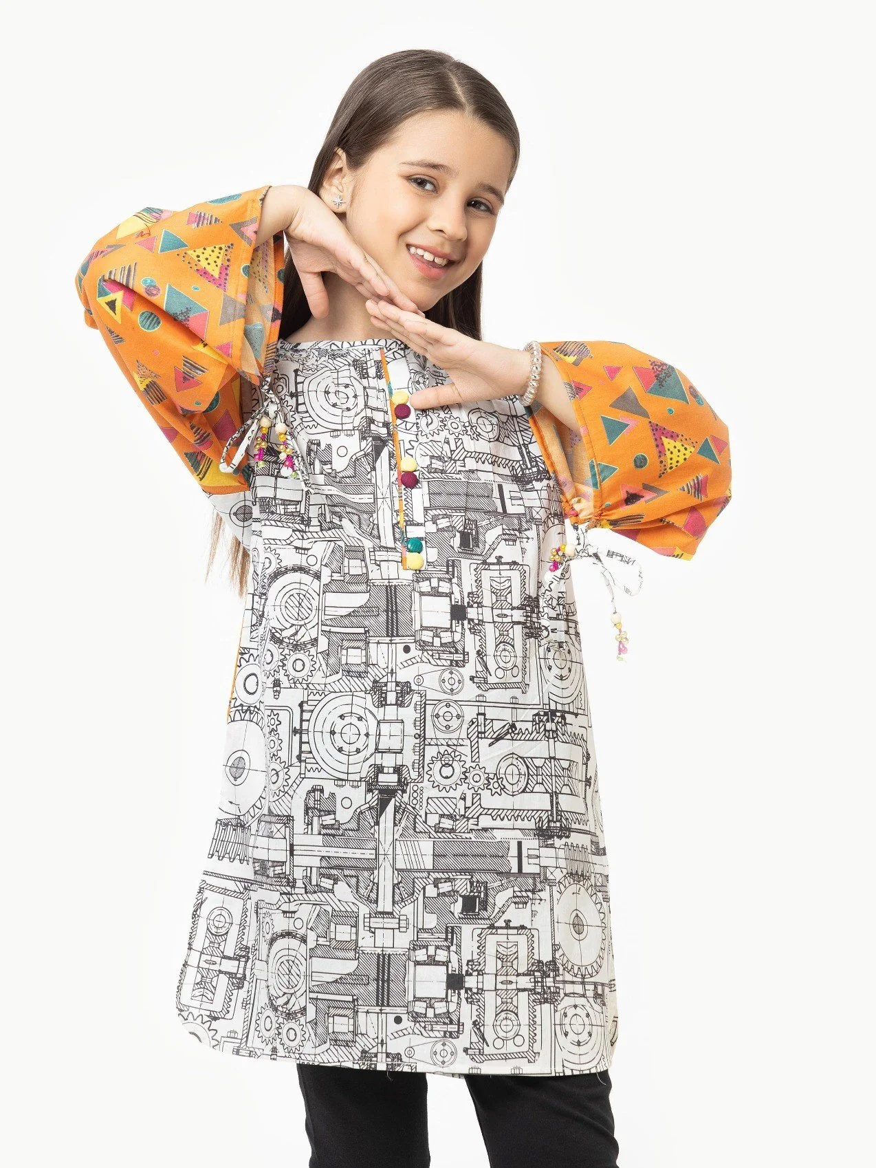 Printed Cambric Shirt - EGTKP22-70305 - Image 2