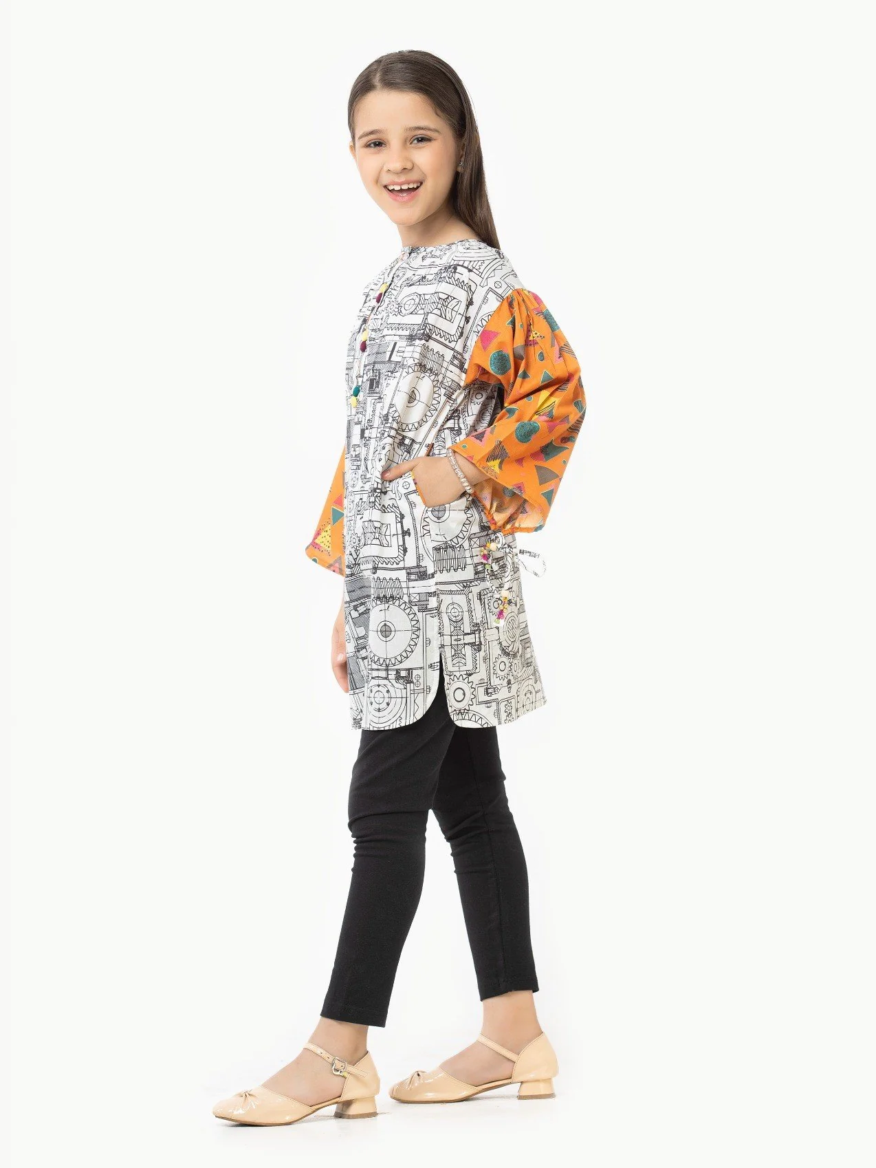 Printed Cambric Shirt - EGTKP22-70305 - Image 3