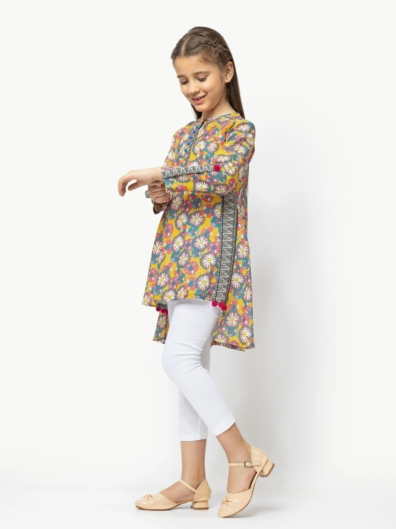 Printed Khaddar Shirt - EGTKP22-70322 - Image 3