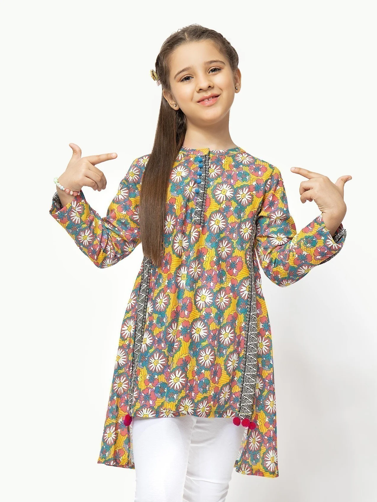Printed Khaddar Shirt - EGTKP22-70322 - Image 8
