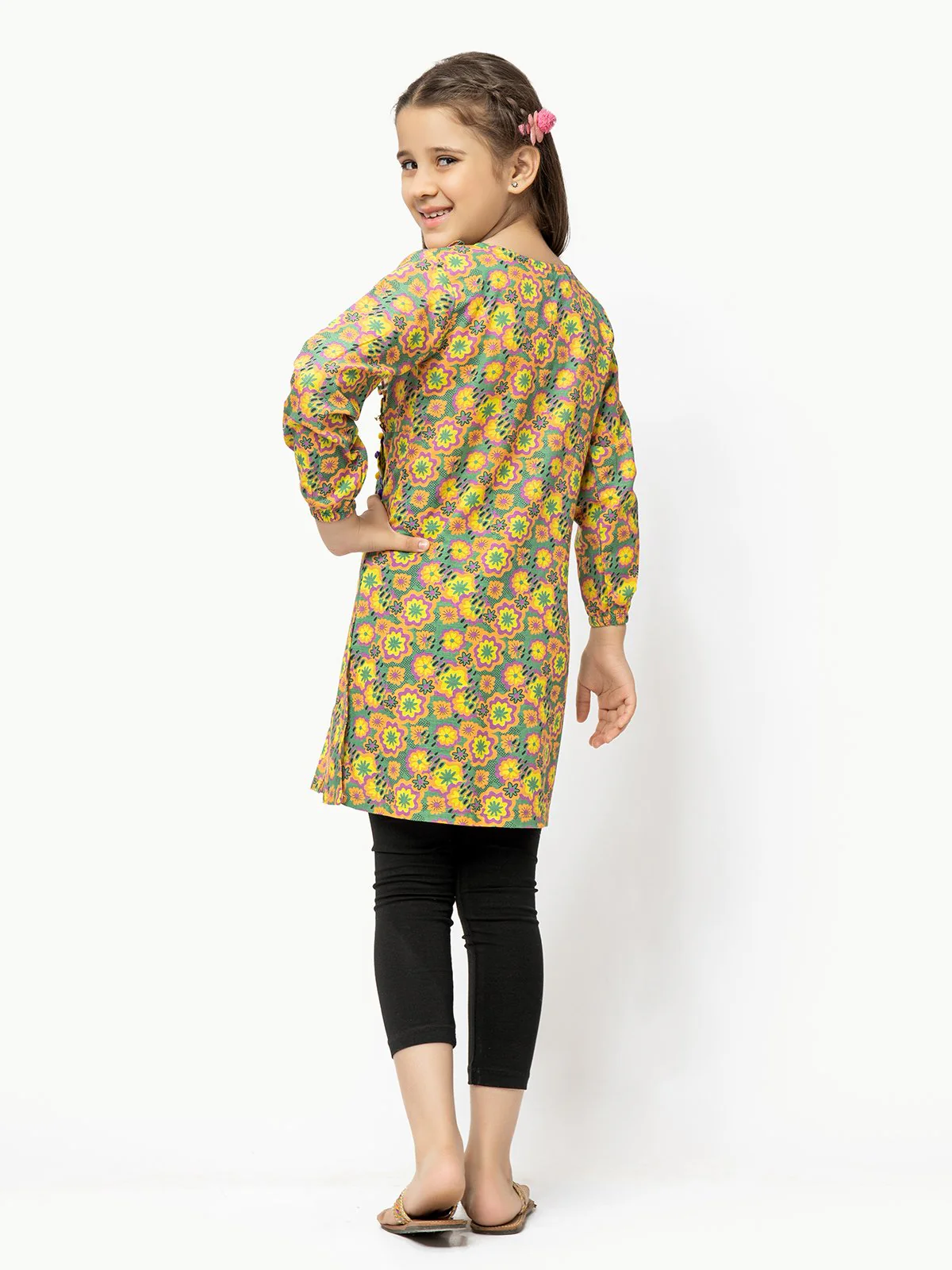 Printed Khaddar Shirt - EGTKP22-70333 - Image 5