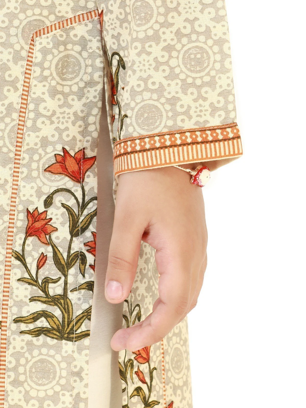 Printed Khaddar Shirt - EGTKP22-70393 - Image 4