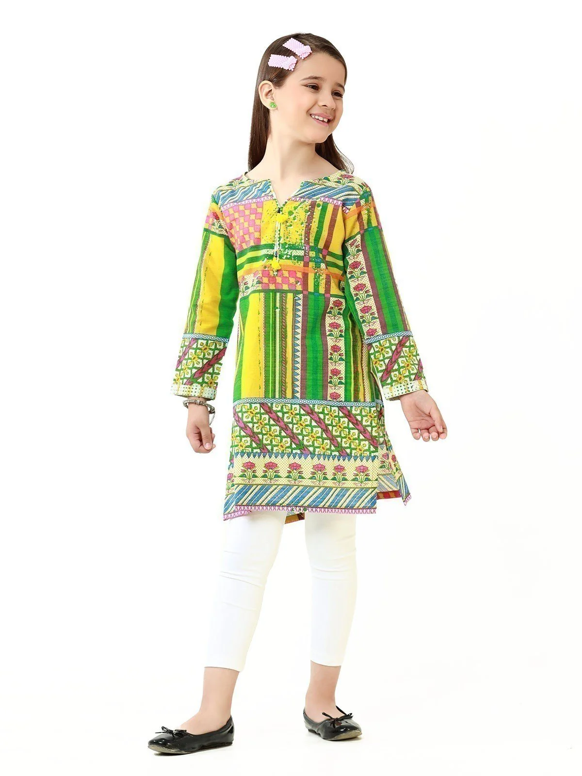 Printed Khaddar Shirt - EGTKP22-70460