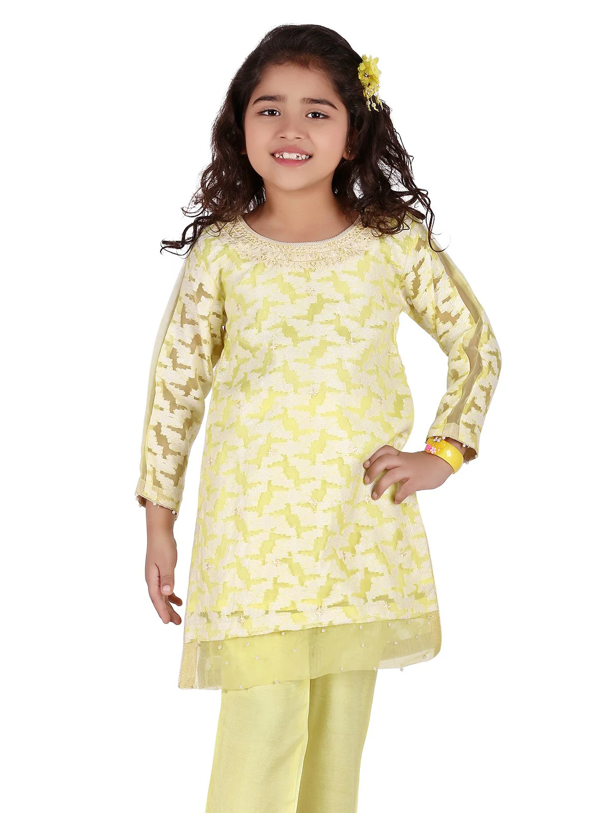 Embroidered Shirt Trouser - EGTP20-22155
