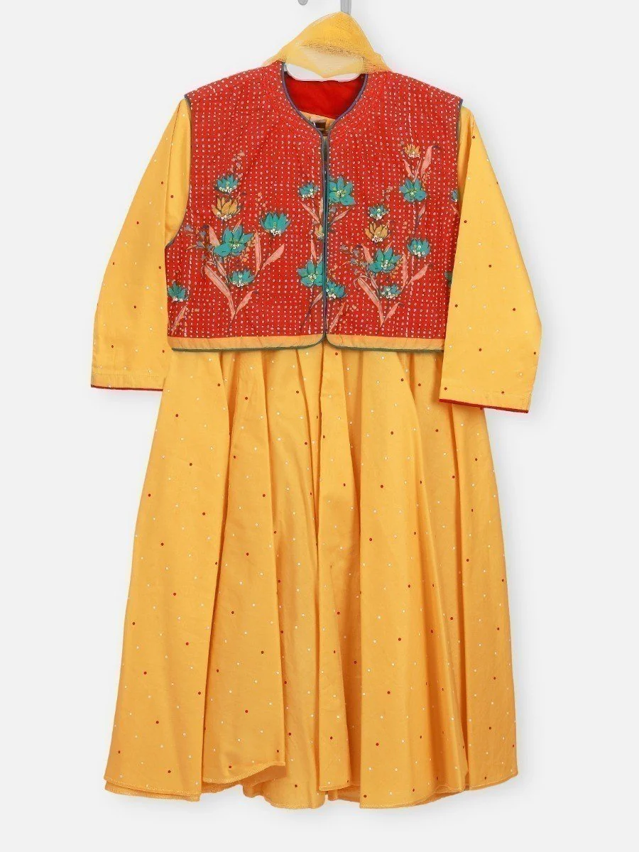 Printed Cotton Suit - EGTP20-22165