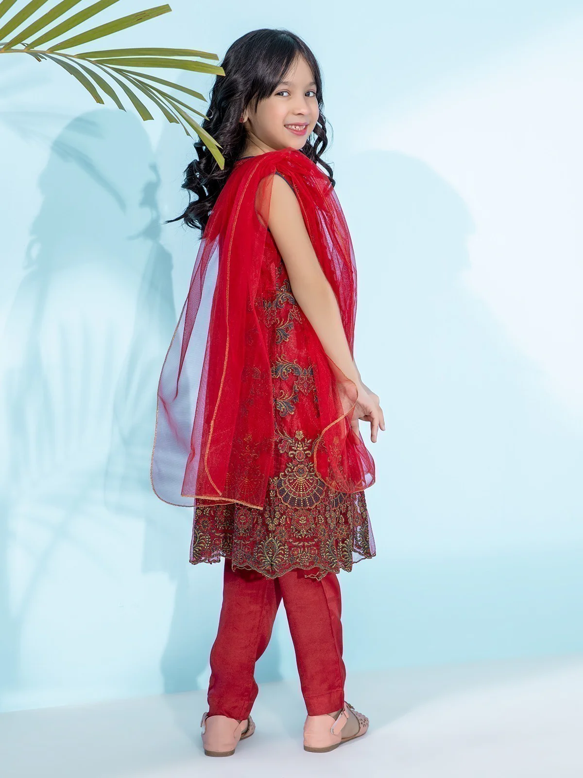 Embroidered Suit - EGTP21-22169 - Image 2