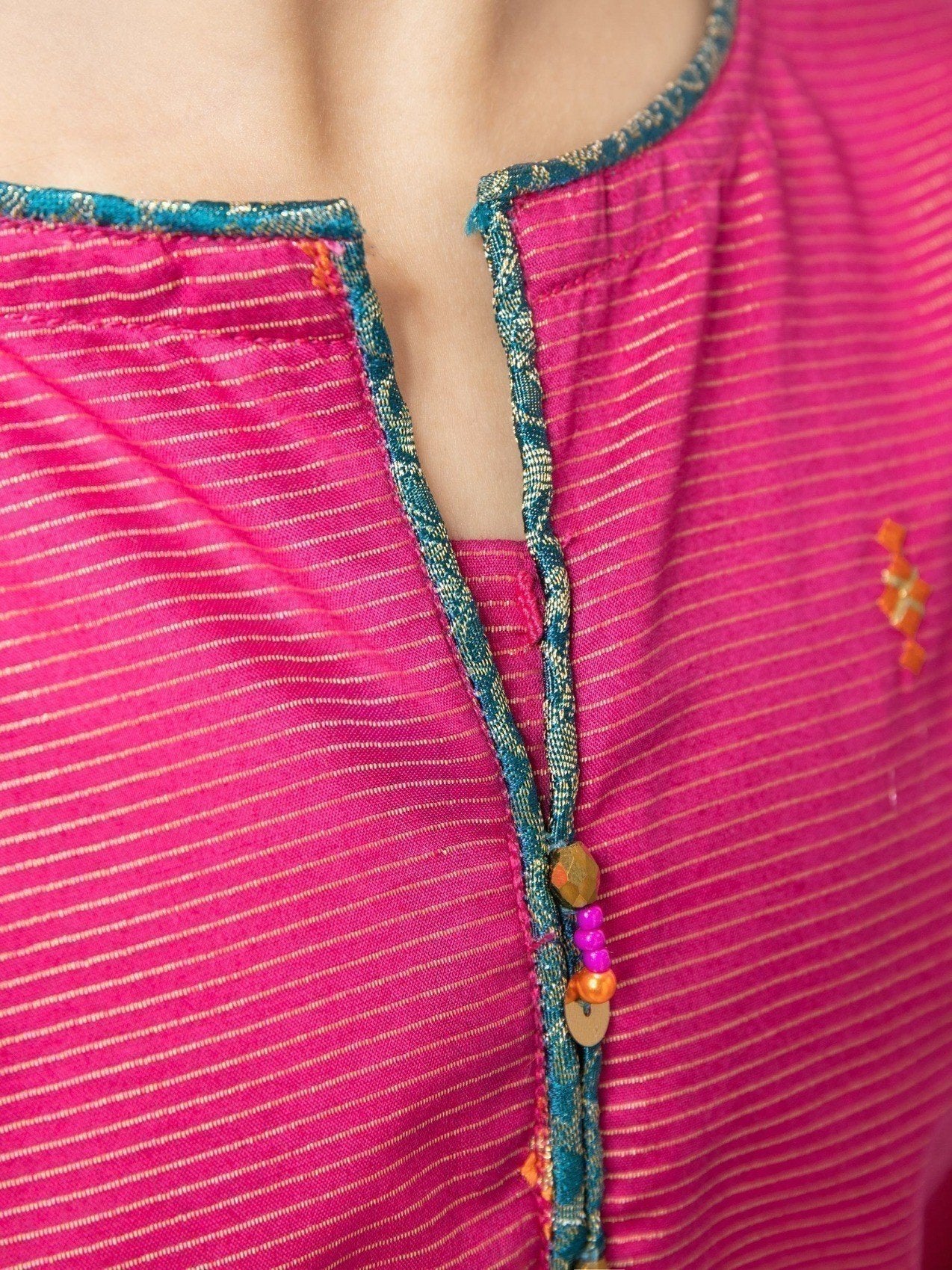 Embroidered Jacquard Suit - EGTP21-22173 - Image 3