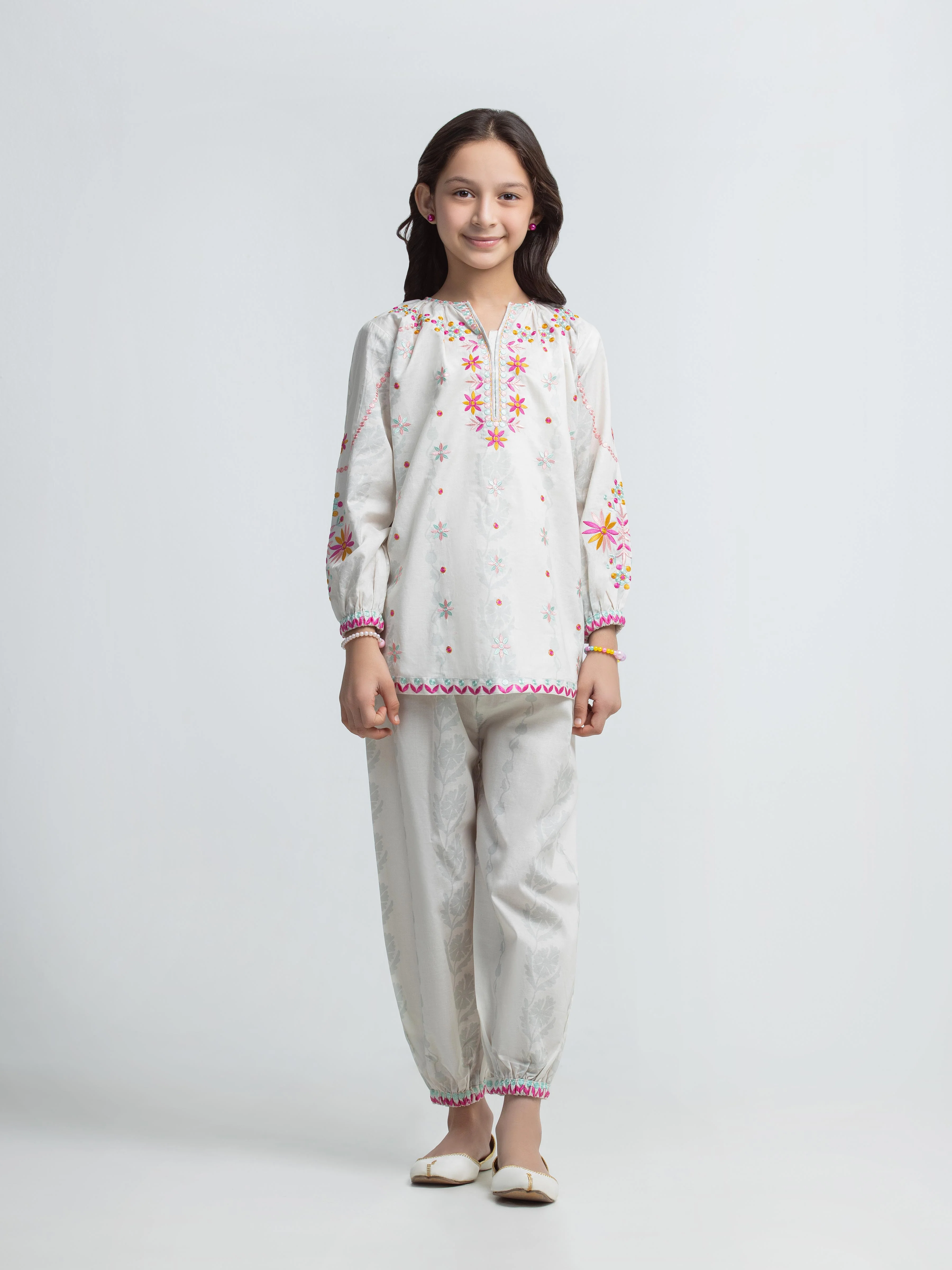 Embroidered Lawn Co-Ord Set - EGTKEP6-73083ST