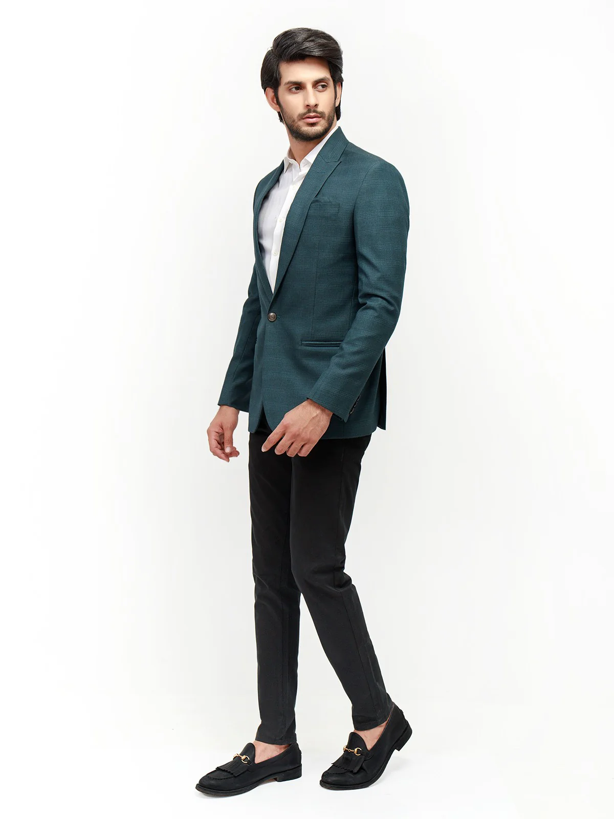 Textured Blazer - EMTB21-6758 - Image 3
