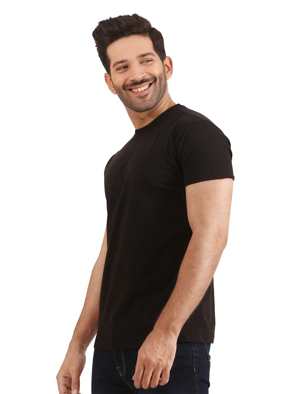 Crew Neck Basic Tee - EMTBT20-002 - Image 2