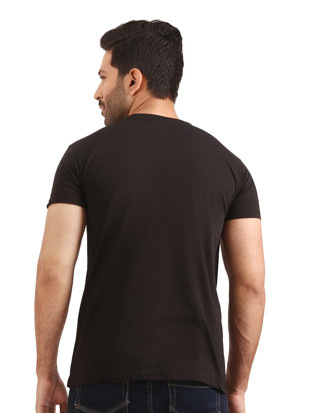 Crew Neck Basic Tee - EMTBT20-002 - Image 3