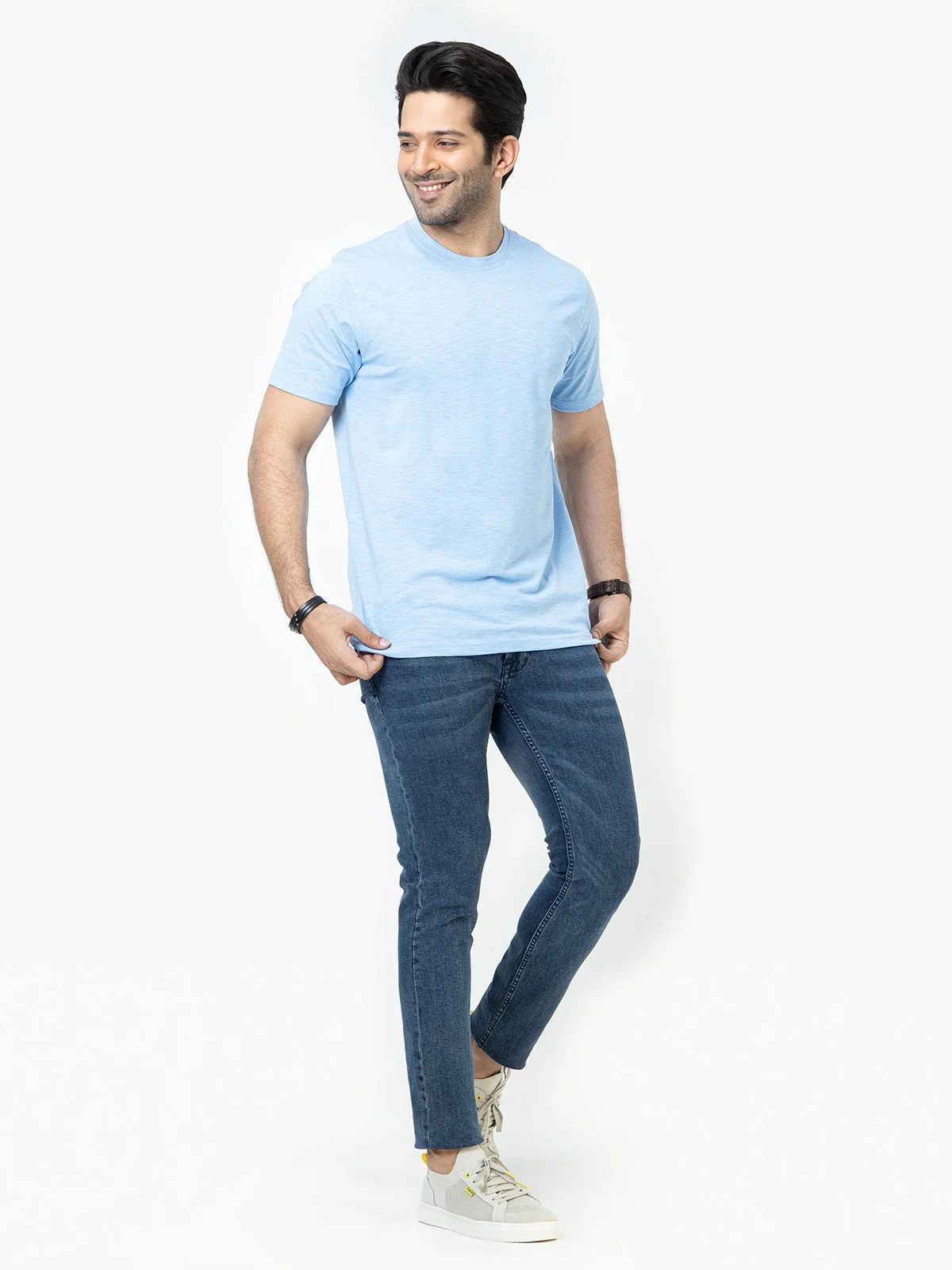 Crew Neck Basic Tee - EMTBT22-002 - Image 3