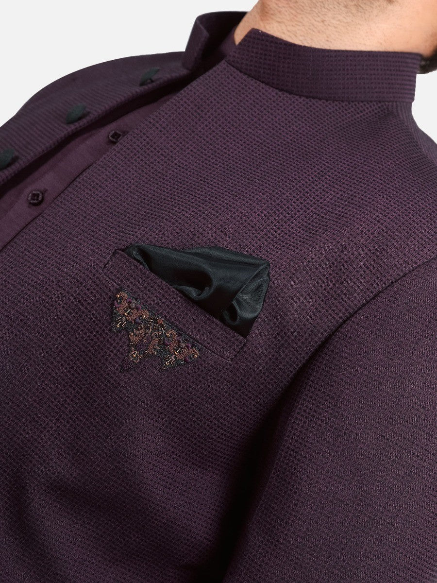 Cotton Waistcoat Suit - EMTCS20-99012 - Image 4