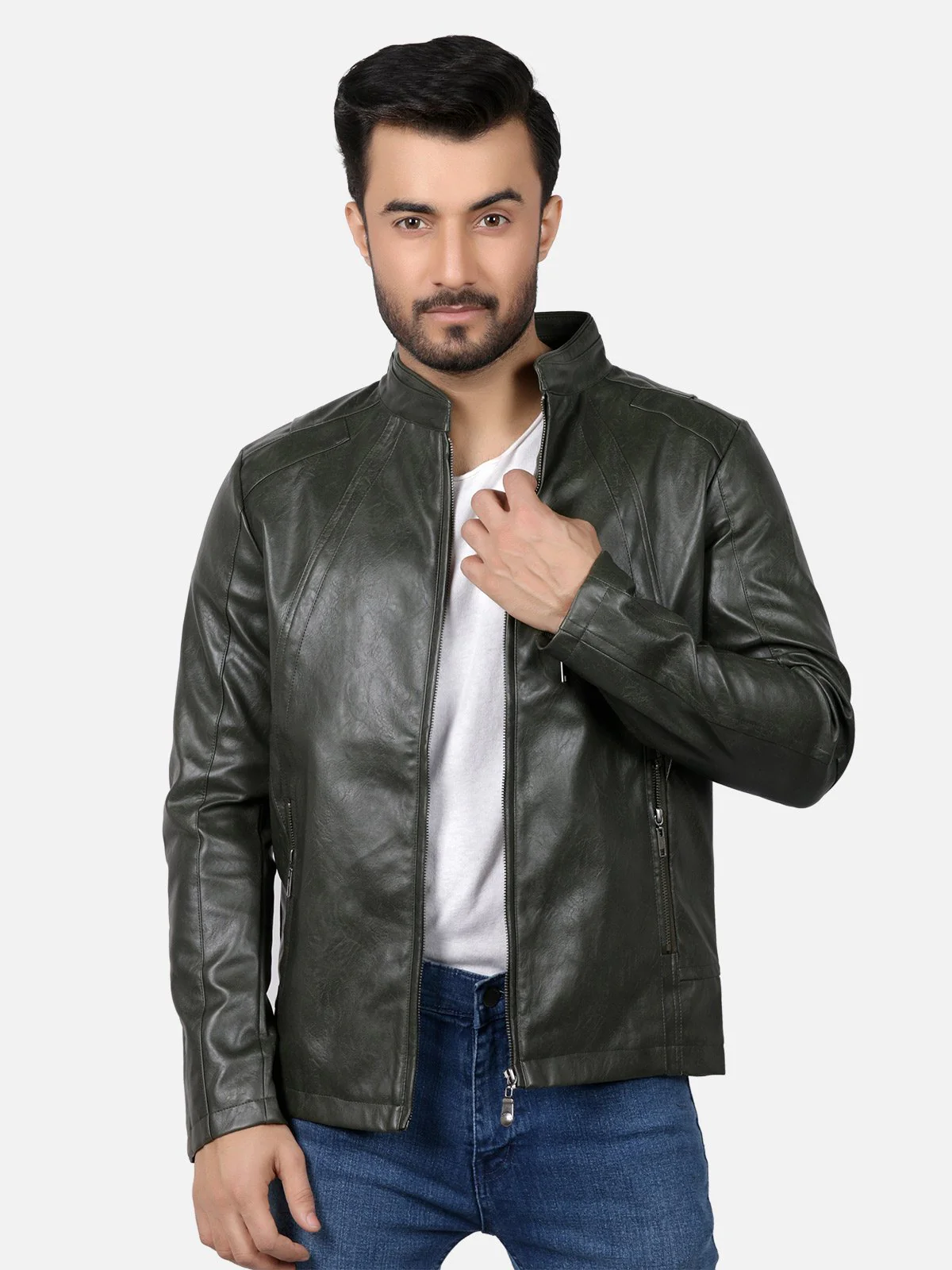 Leather Jacket - EMTJ18-014 - Image 2
