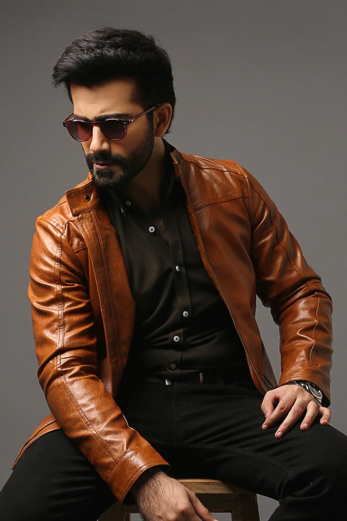 Leather Jacket - EMTJ18-016 - Image 5