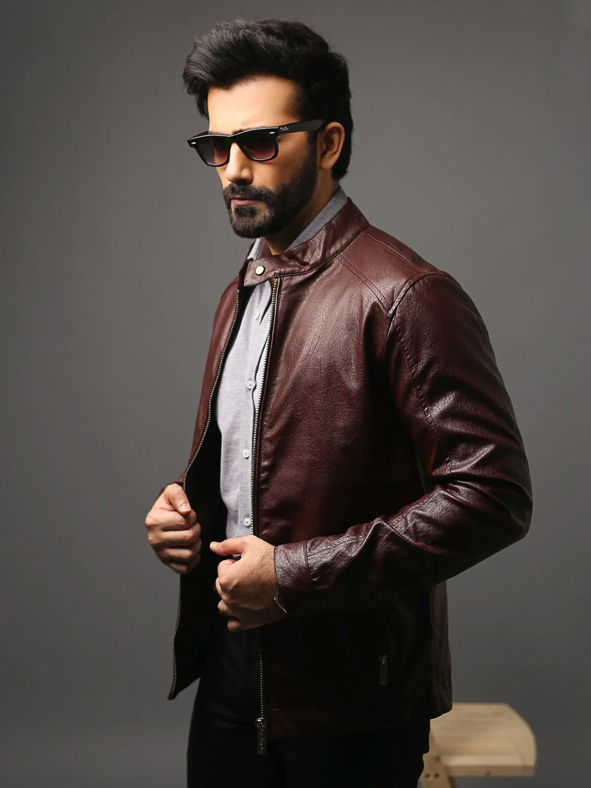 Leather Jacket - EMTJ18-017 - Image 2