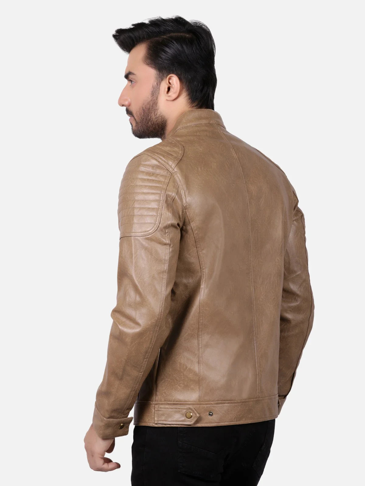 Leather Jacket - EMTJ18-019 - Image 3