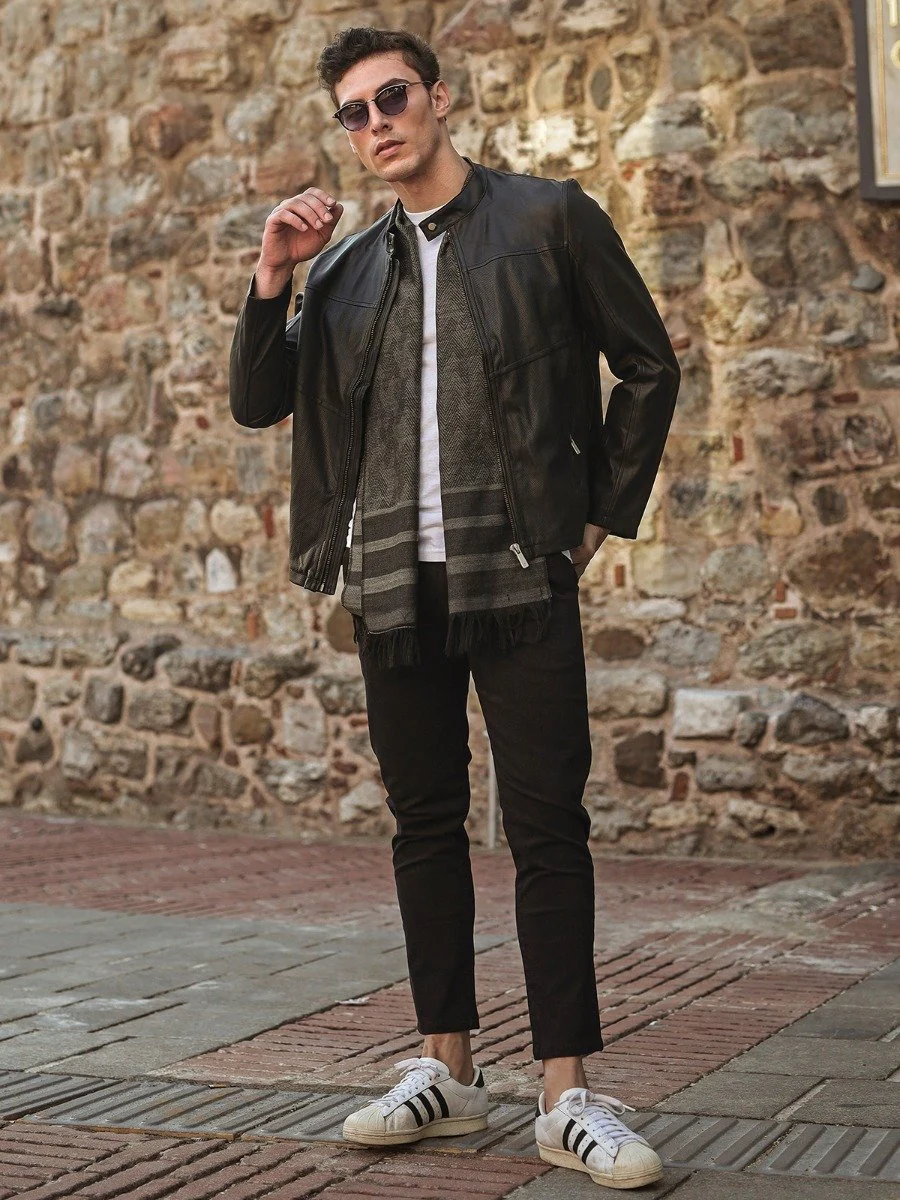 Leather Jacket - EMTJ20-003 - Image 5