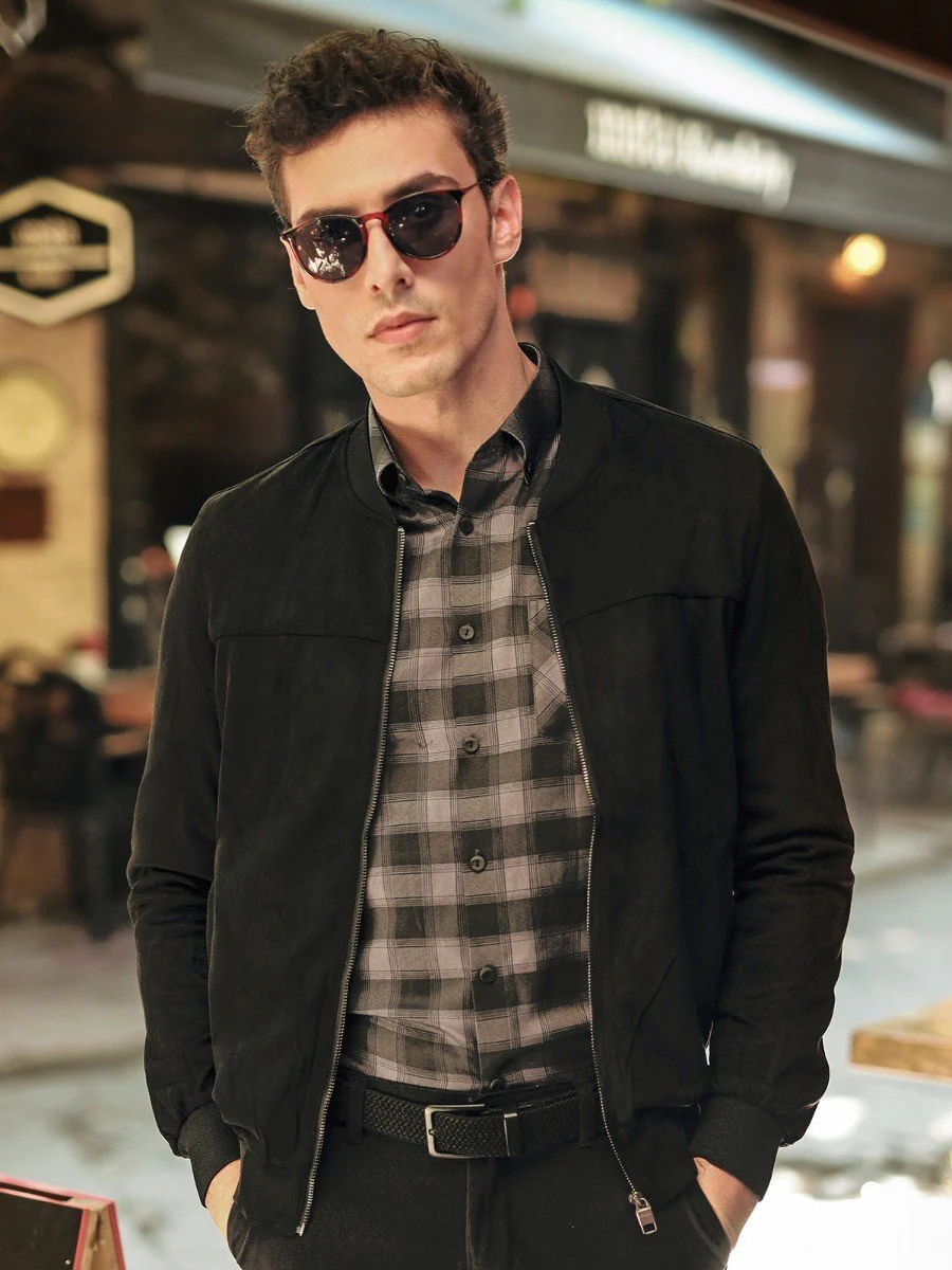 Suede Jacket - EMTJ20-007