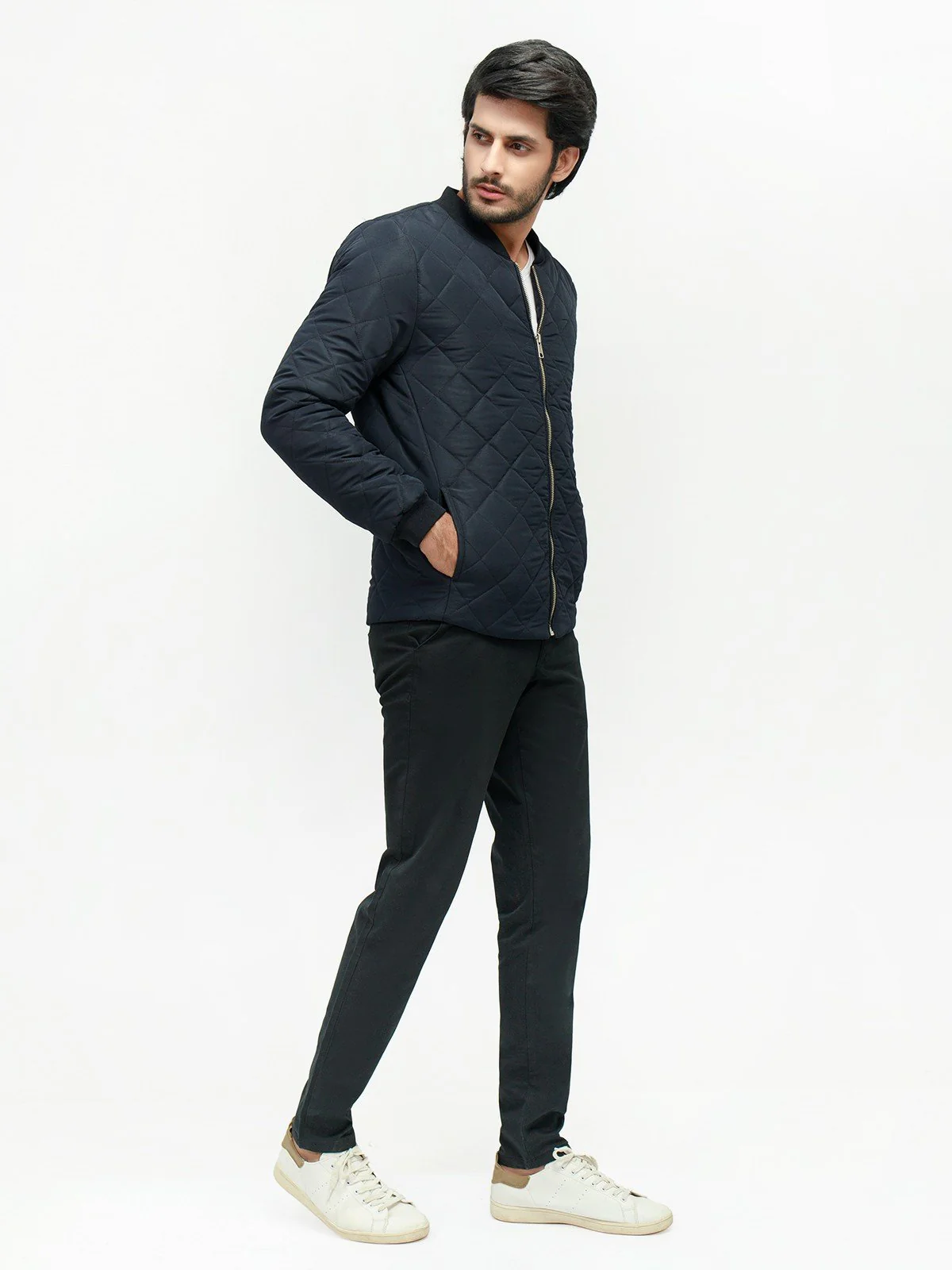 Quilted Poly Jacket - EMTJ21-002 - Image 2