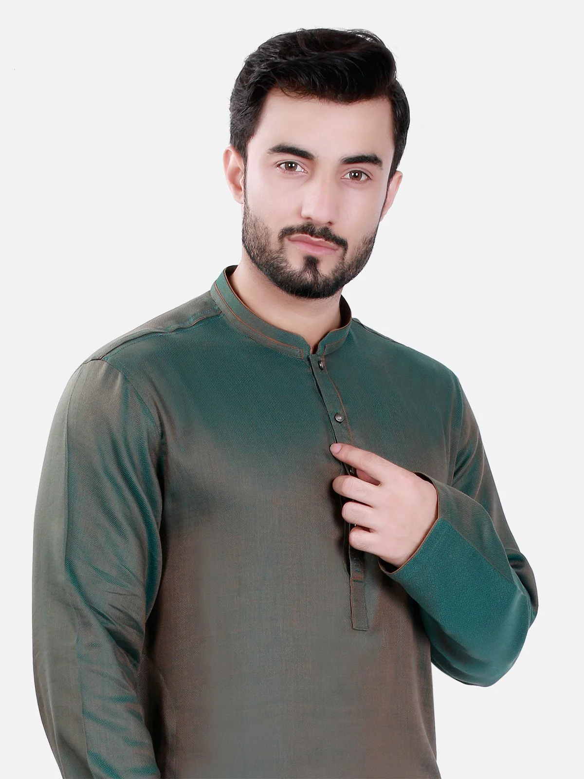 Embroidered Kurta - EMTK17S-9433 - Image 2
