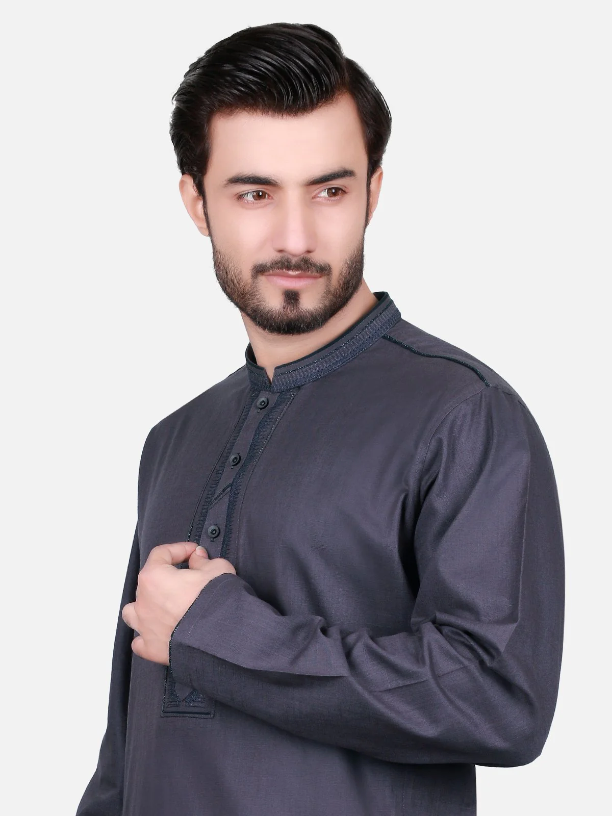 Cotton Kurta - EMTK17S-9457 - Image 2